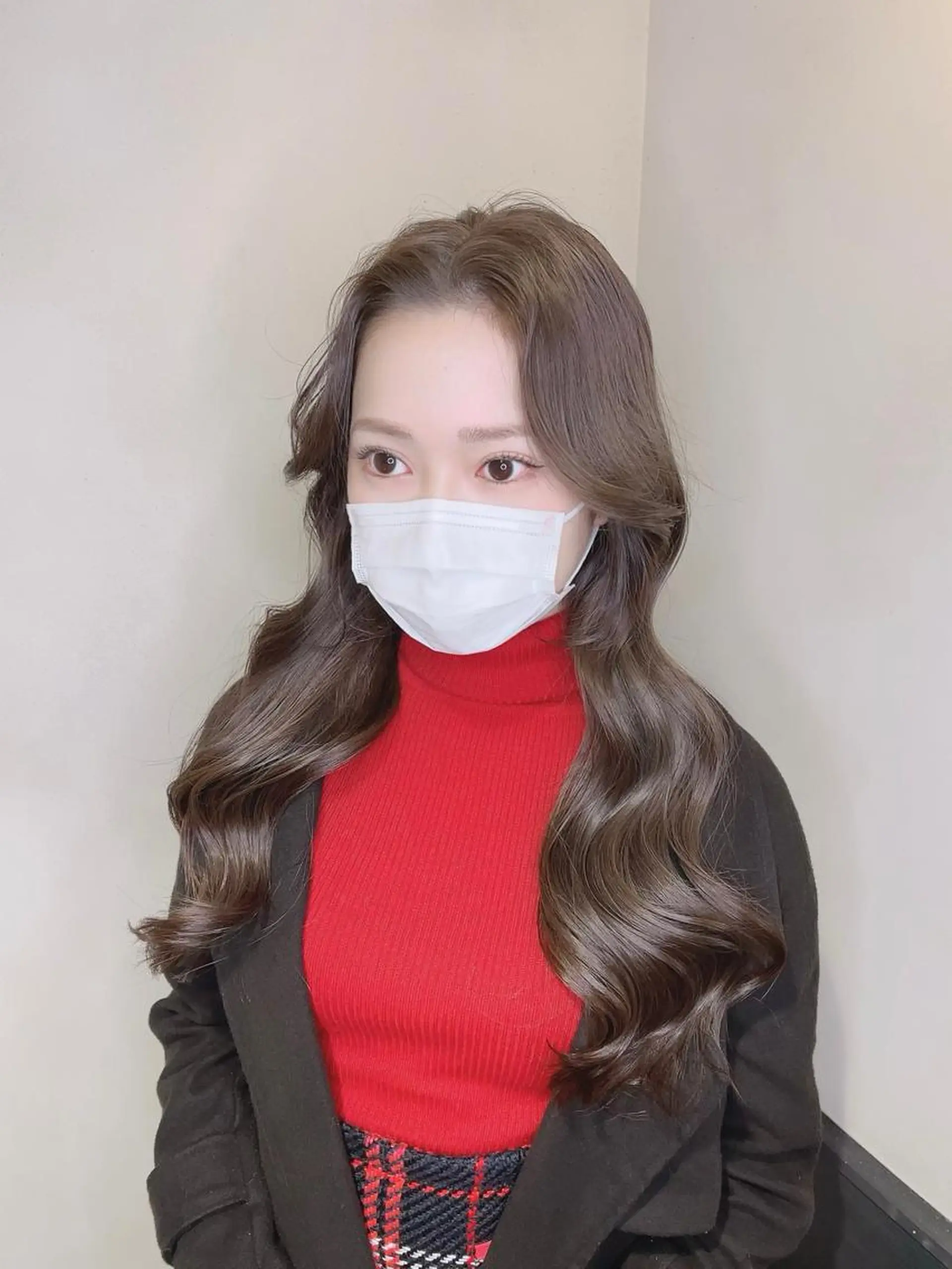 ロング カラー 泉 堅也のヘアスタイル