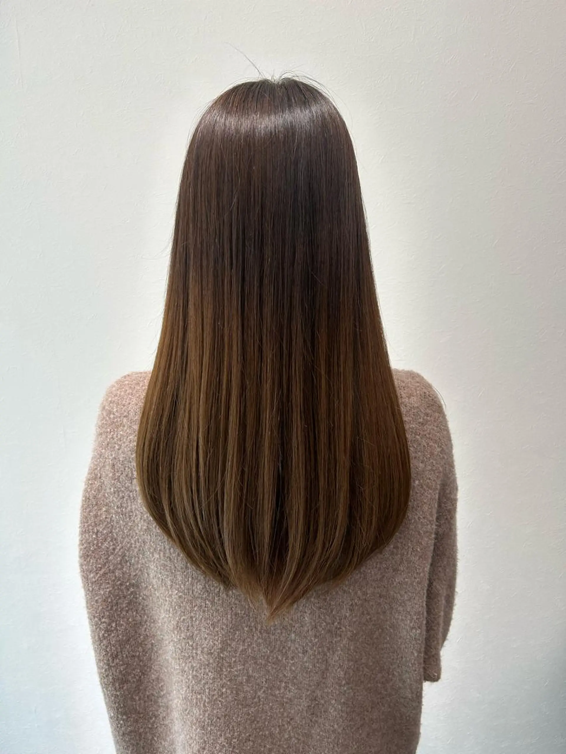 セミロング 髪質改善 トリートメント 小野 【髪質改善】のヘアスタイル