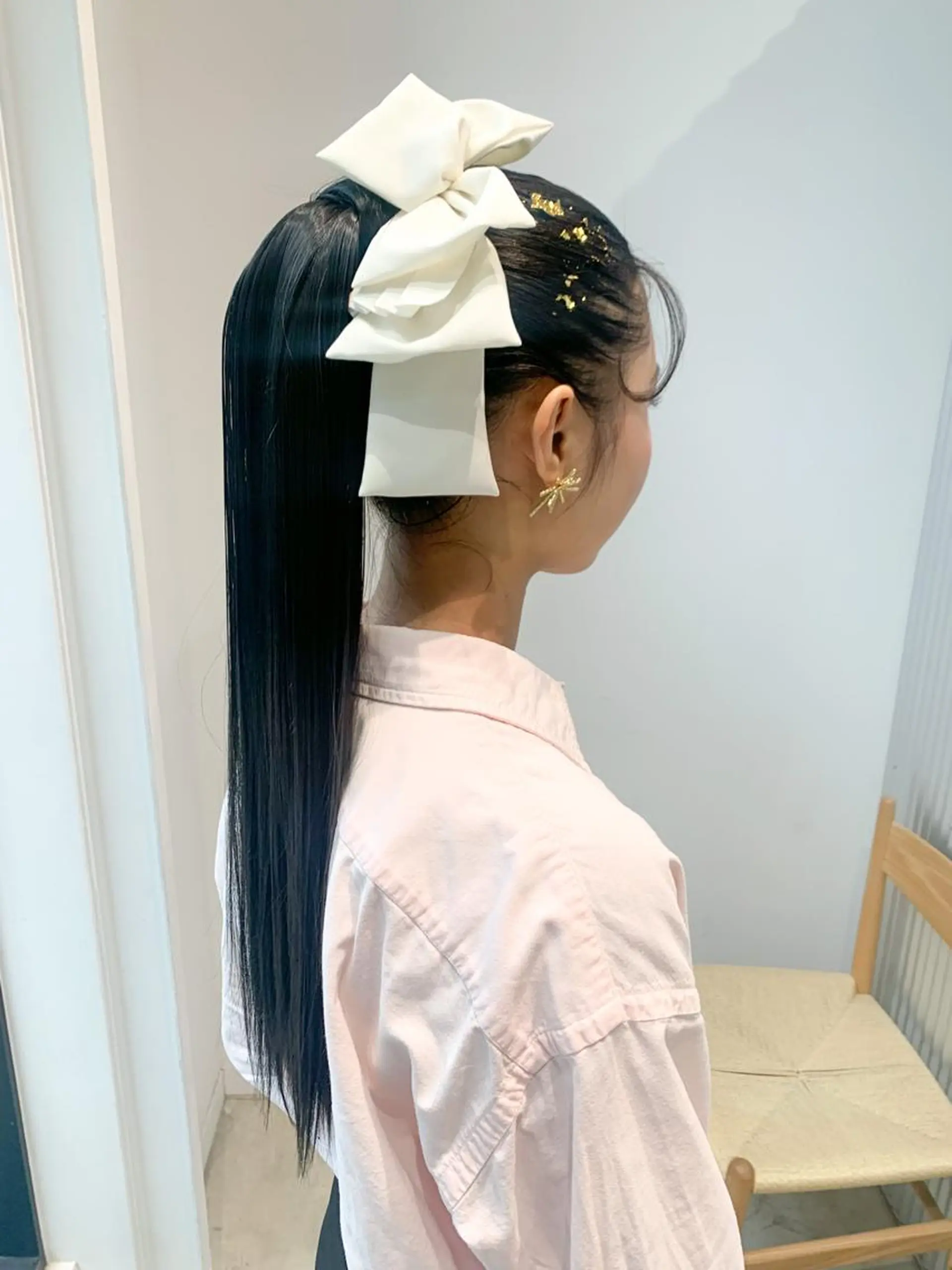 ロング カラー ヘアアレンジ 卒業式のヘアスタイル ヘアセット yuka .のヘアスタイル