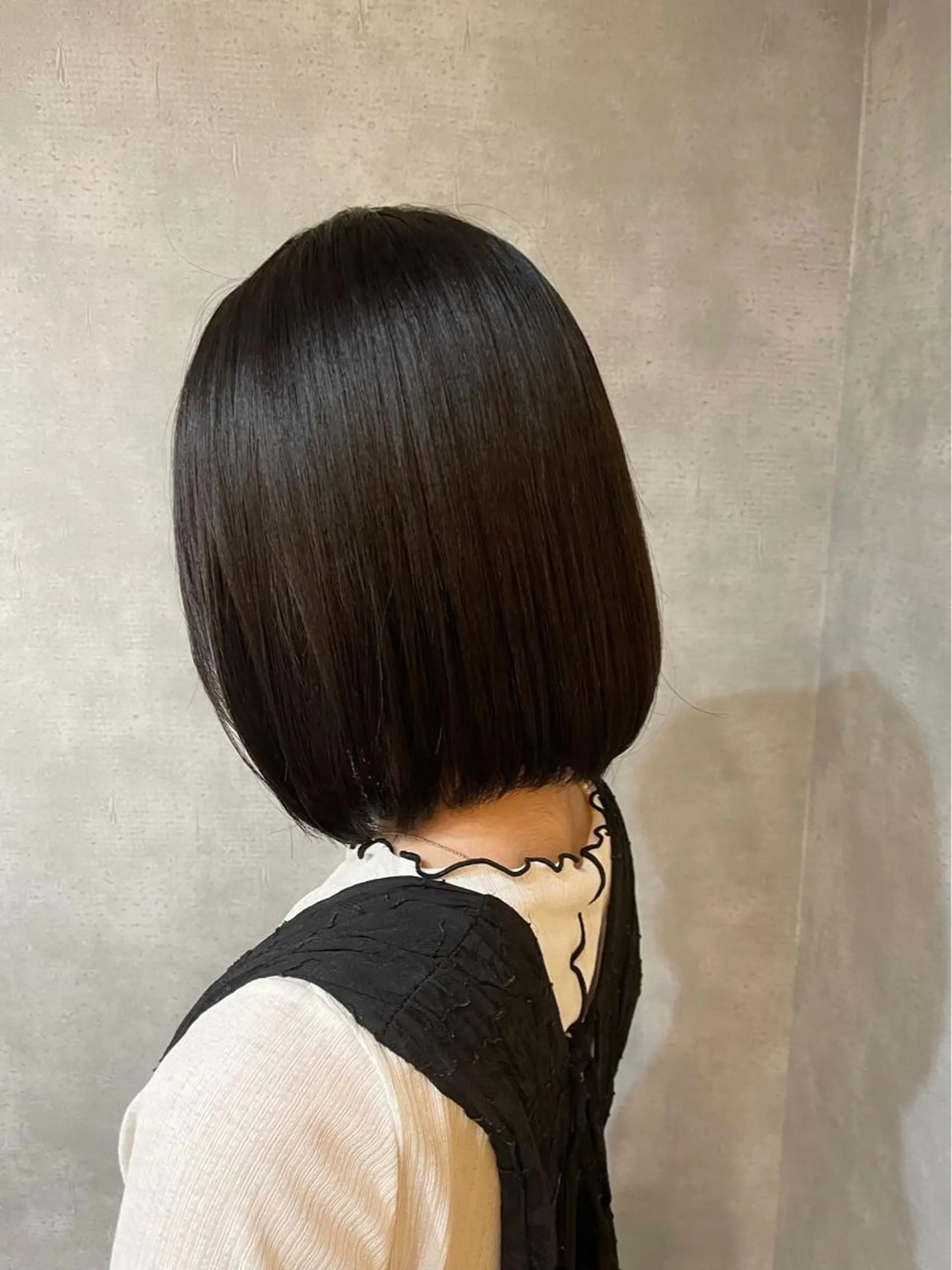 ミディアム 髪質改善 栗本 博史のヘアスタイル