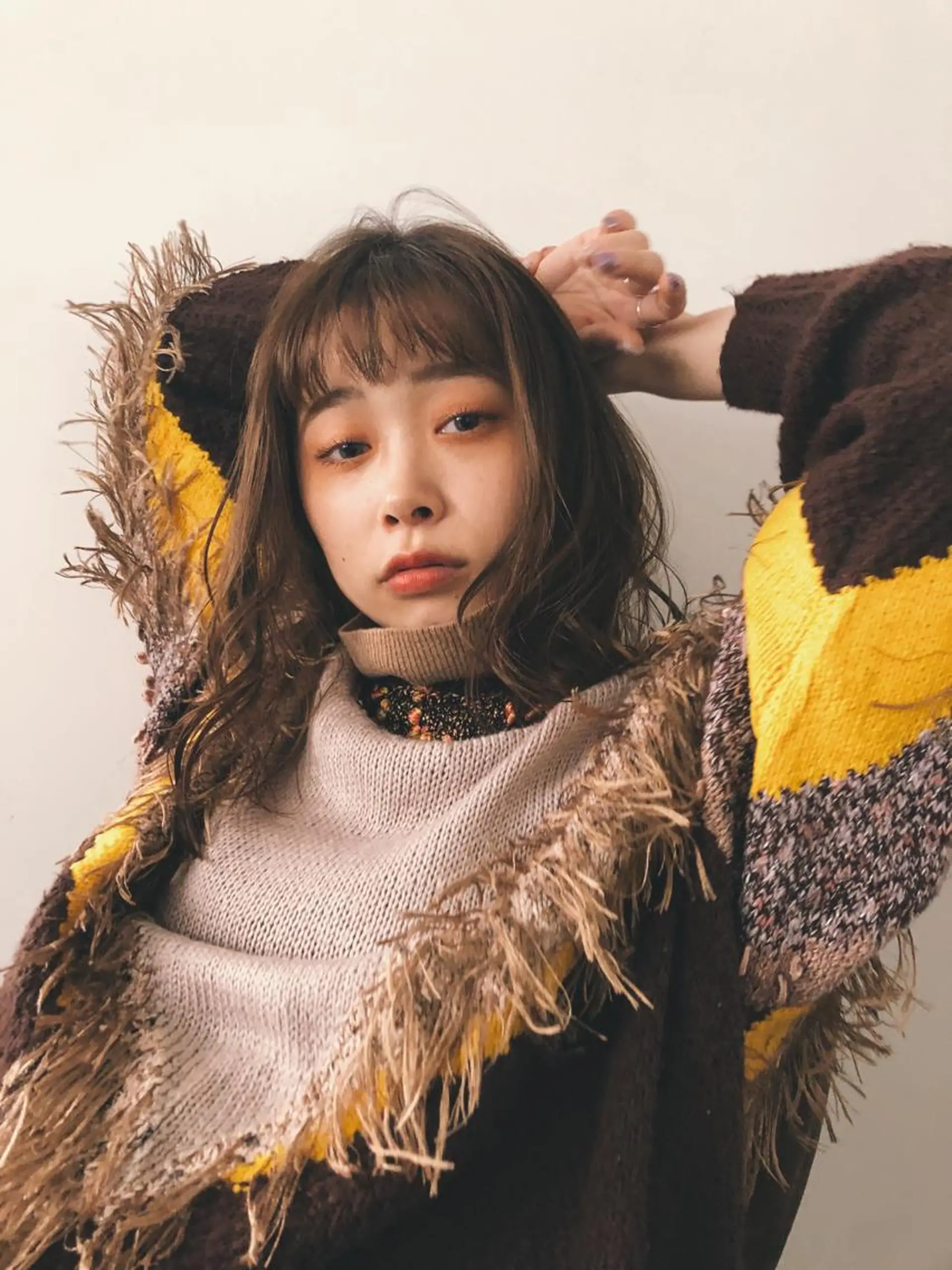 セミロング アッシュ ボブ/レイヤー 🌟梅田盛一🌟のヘアスタイル