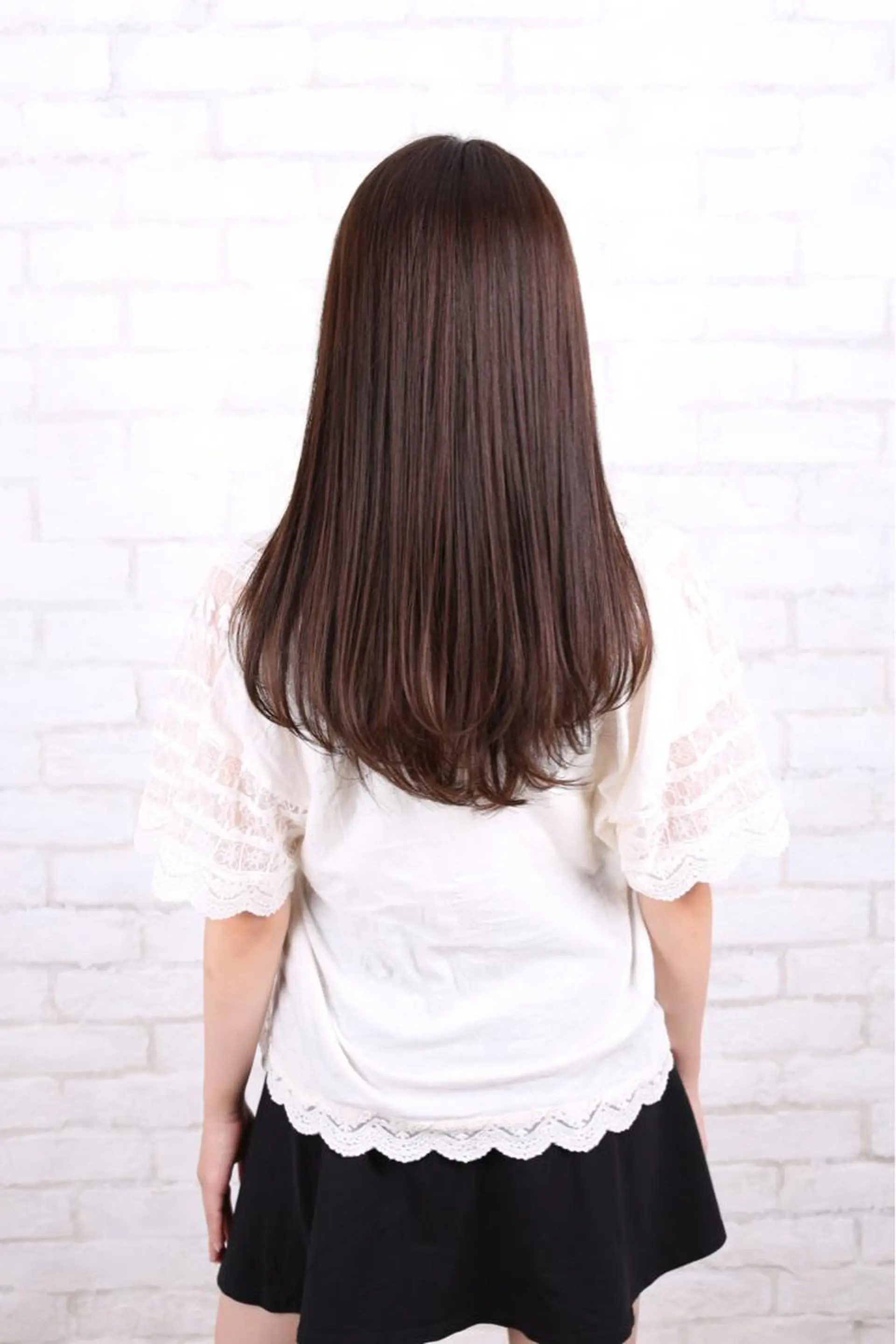 セミロング トリートメント 髪質改善美容師 中村　一のヘアスタイル