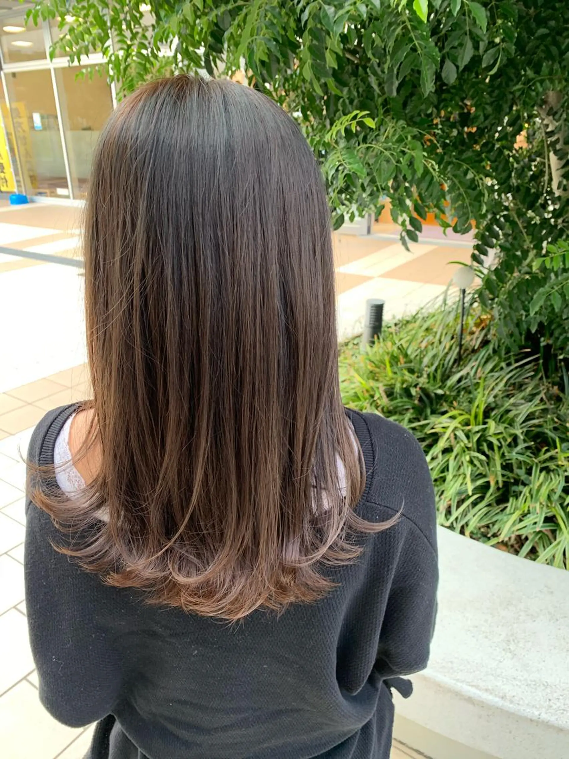 ロング カラー カット ヘアカラー トリートメント ナチュラルヘア/ 似合わせ/三宅 昌太のヘアスタイル