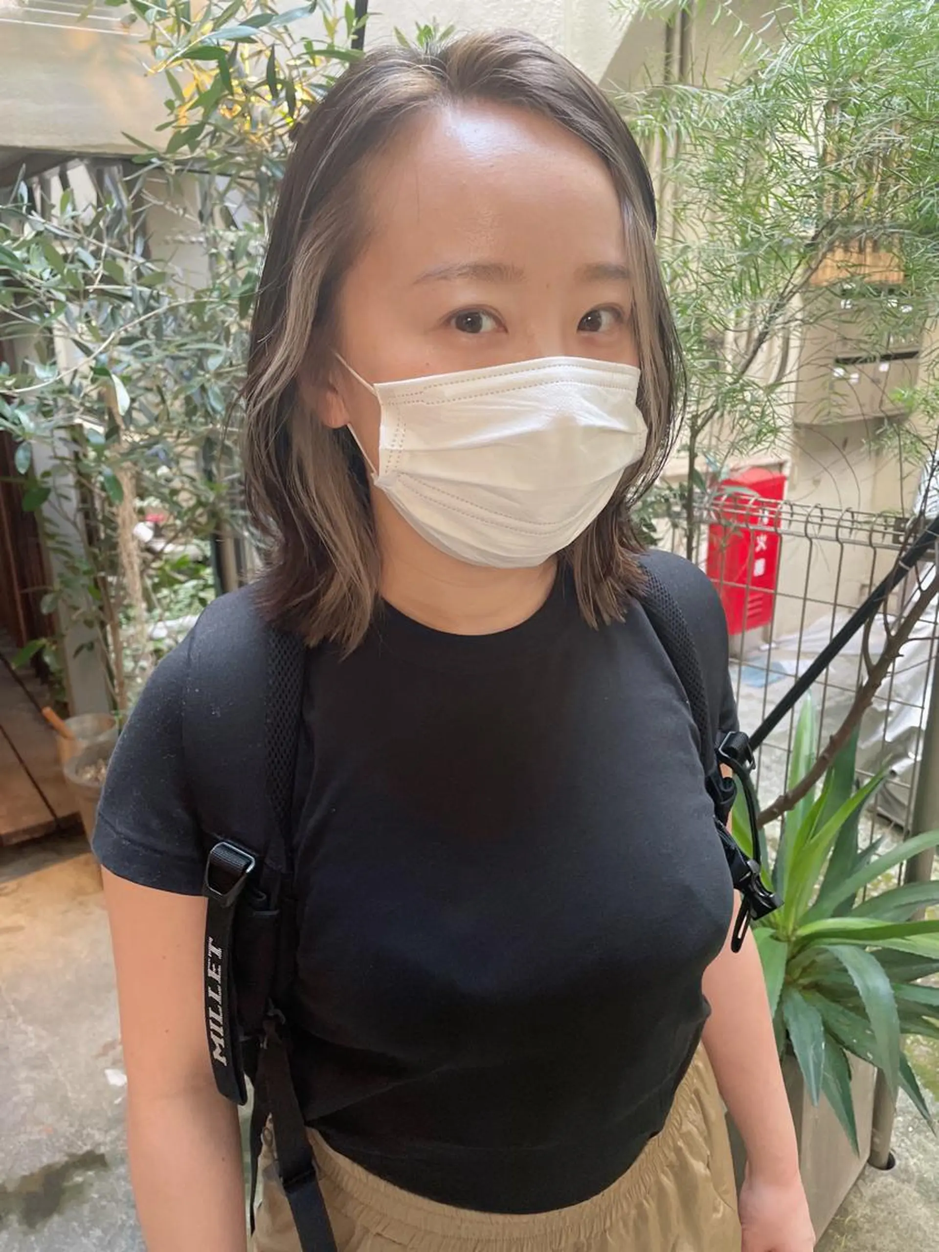 ミディアム カラー 高橋 愛美のヘアスタイル