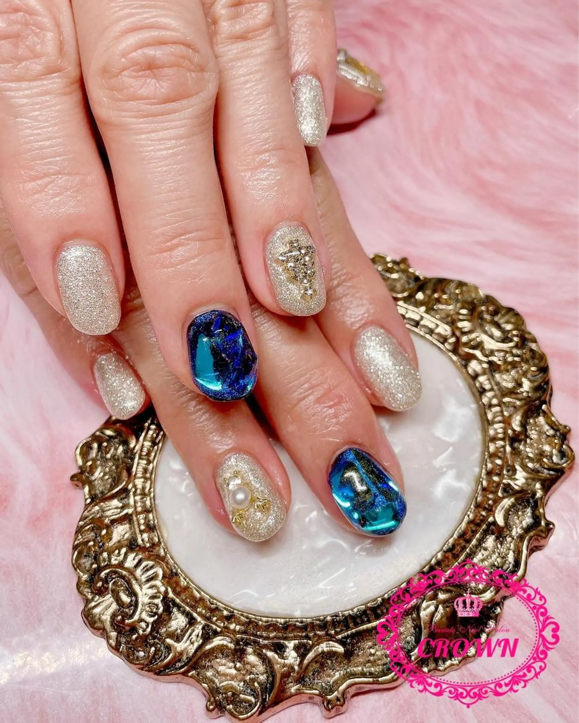 ネイル CROWN プライベートサロンのネイルデザイン