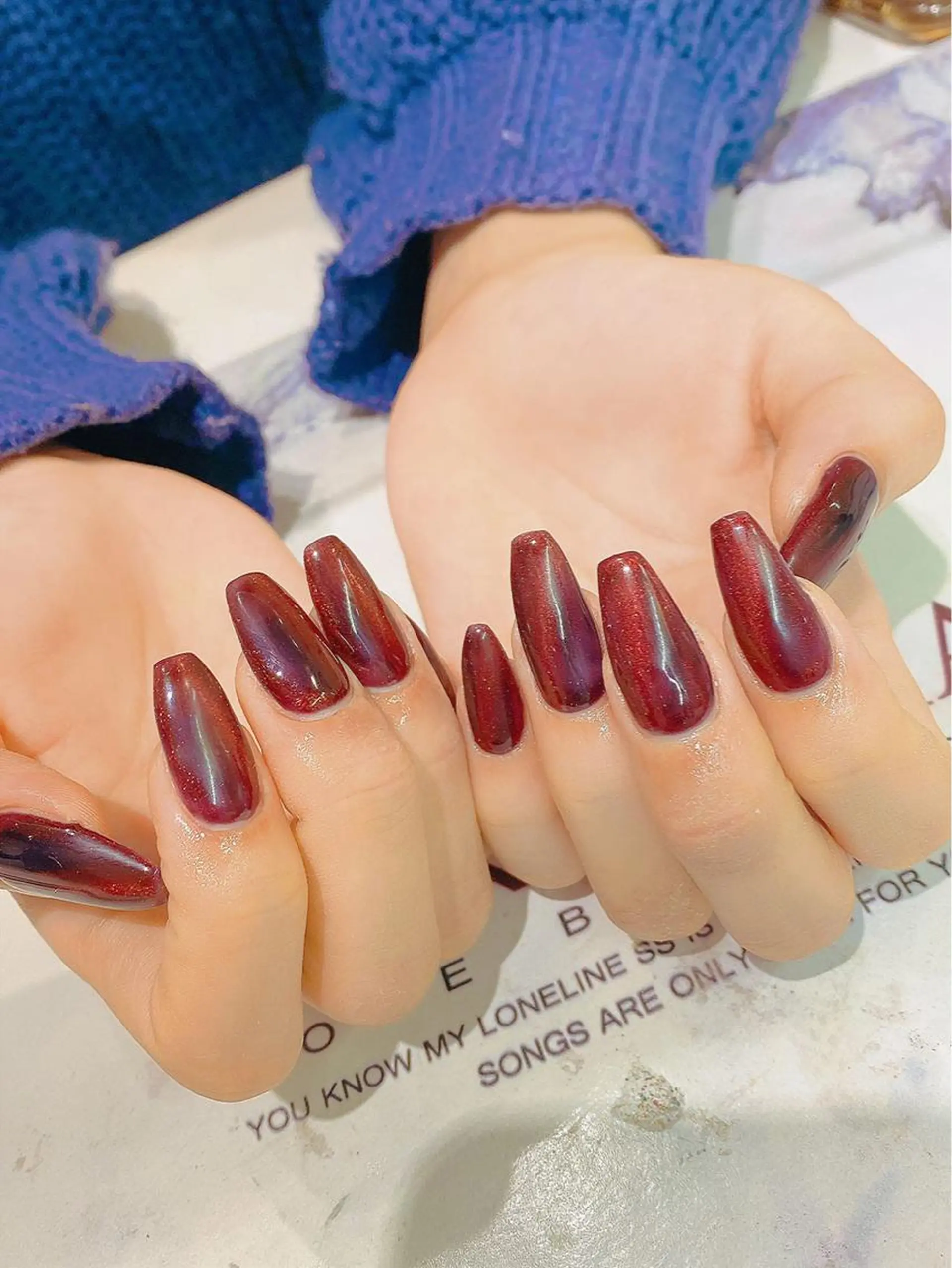 ネイル ハンドネイル 長さだし専門店 M2　rikaのネイルデザイン