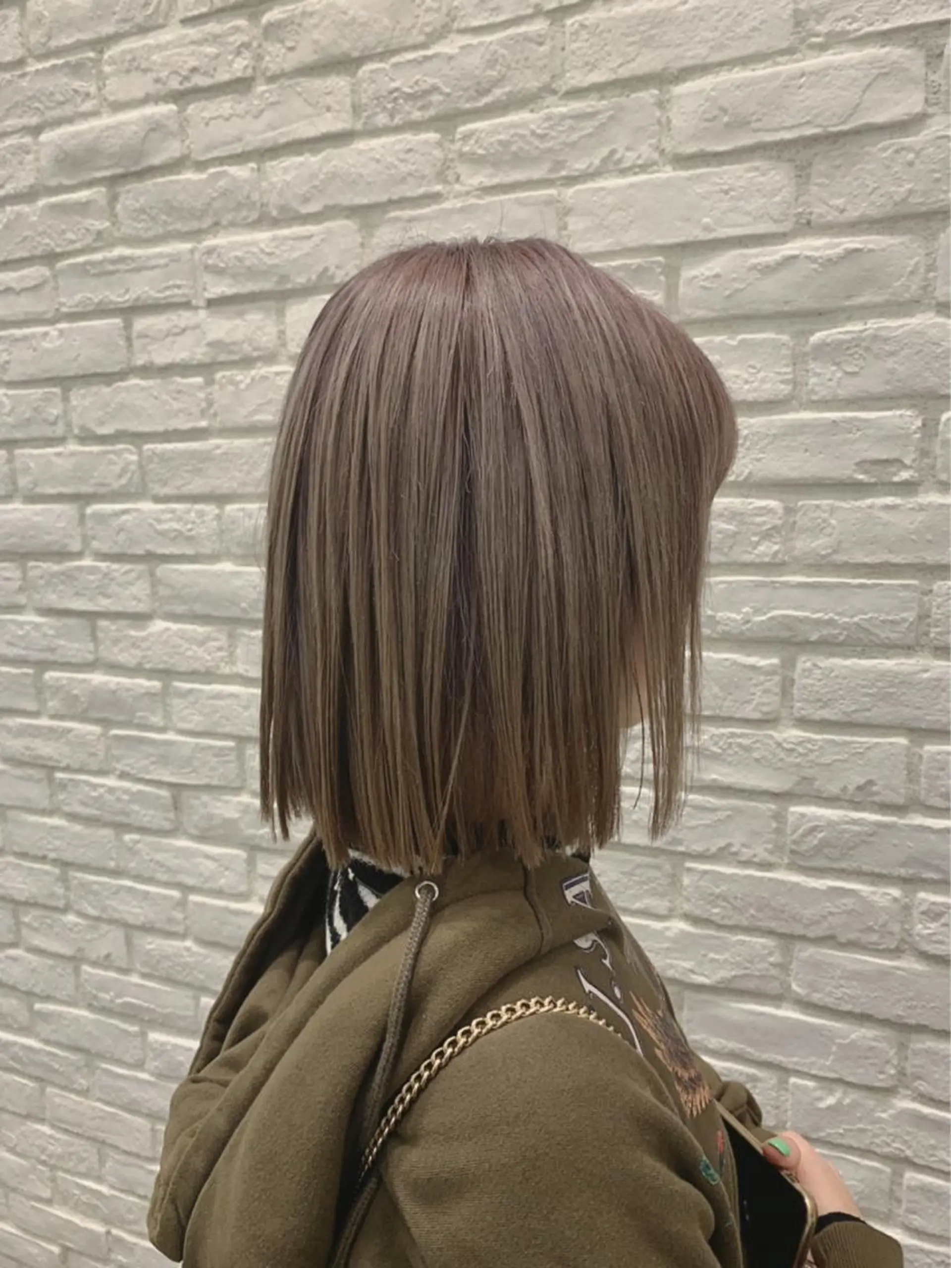ショート カラー ヘアアレンジ ミドウチ アヤカのヘアスタイル