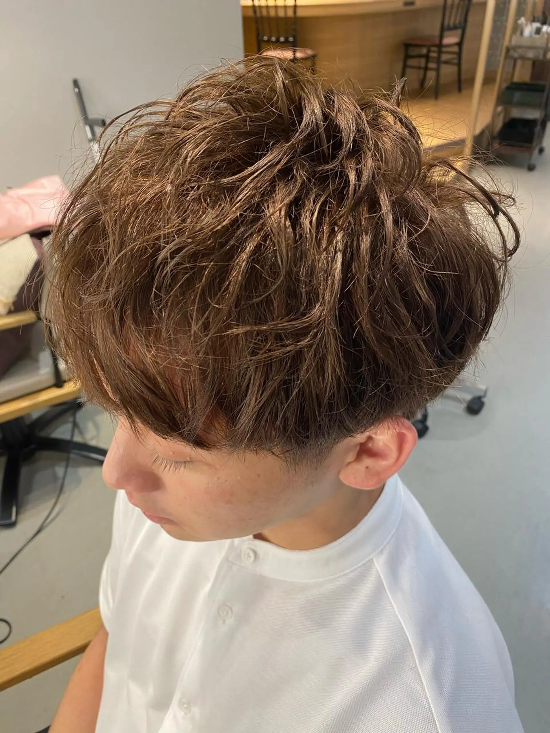 メンズ 梅田茶屋町メンズ 専門美容師 山元一平のヘアスタイル