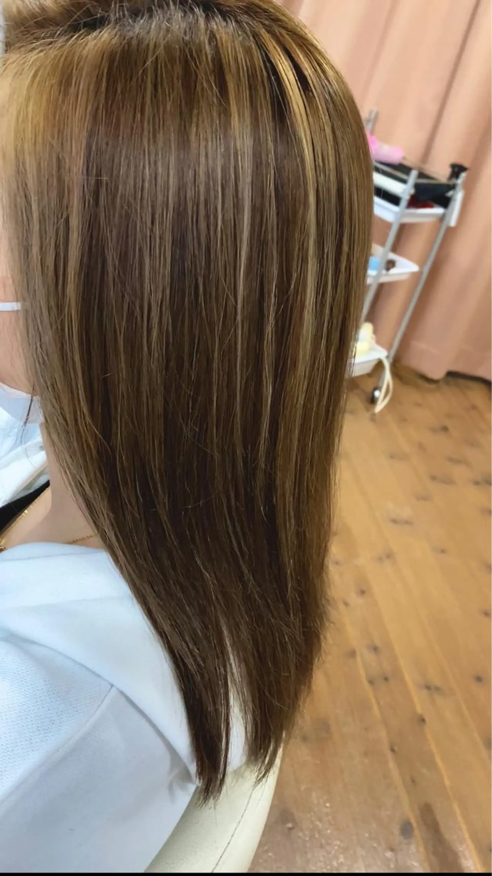 セミロング ヘアカラー Tendre Rêveのマツエク・マツパデザイン