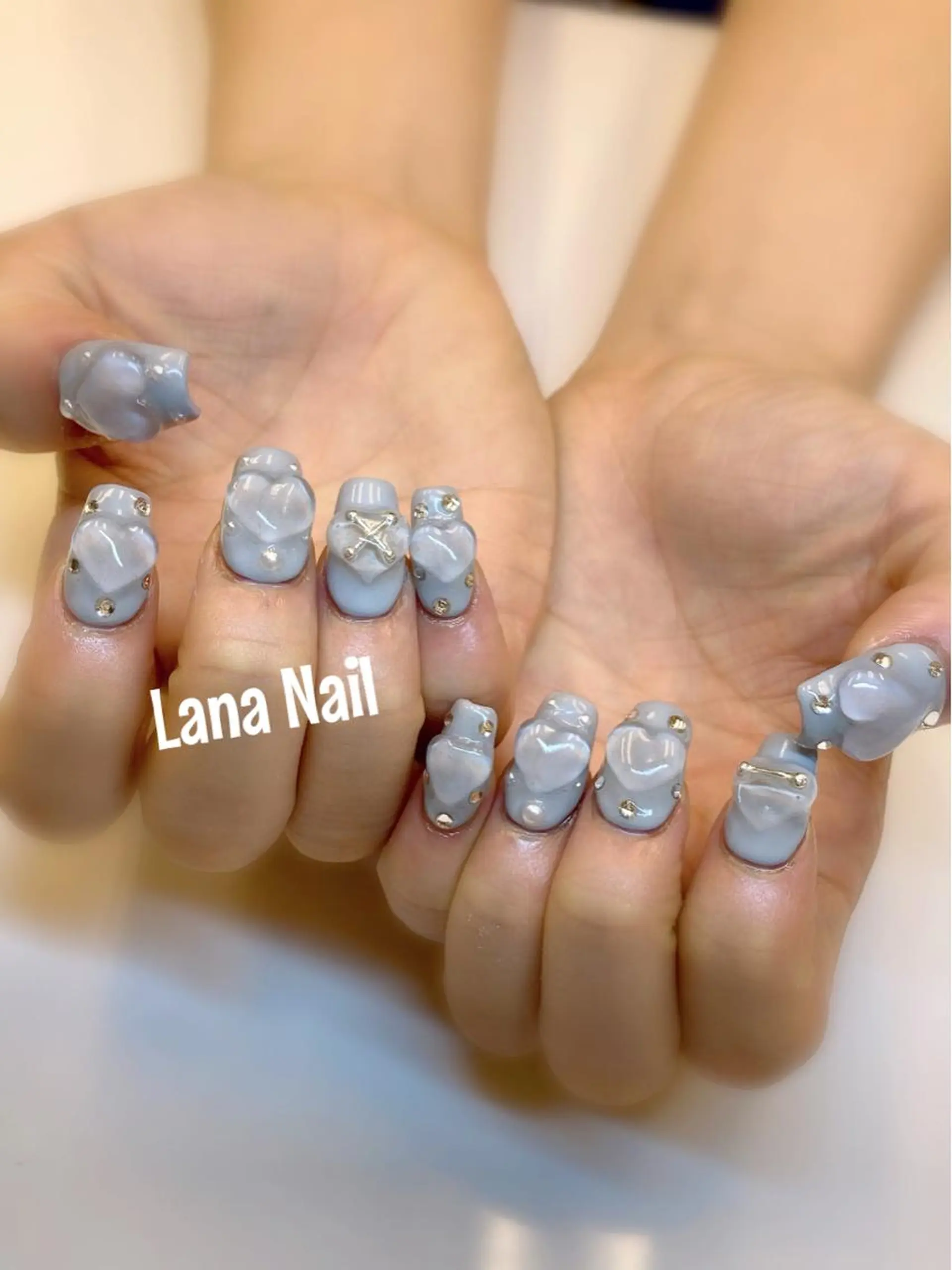 ネイル スカルプネイル Lana Nailのネイルデザイン