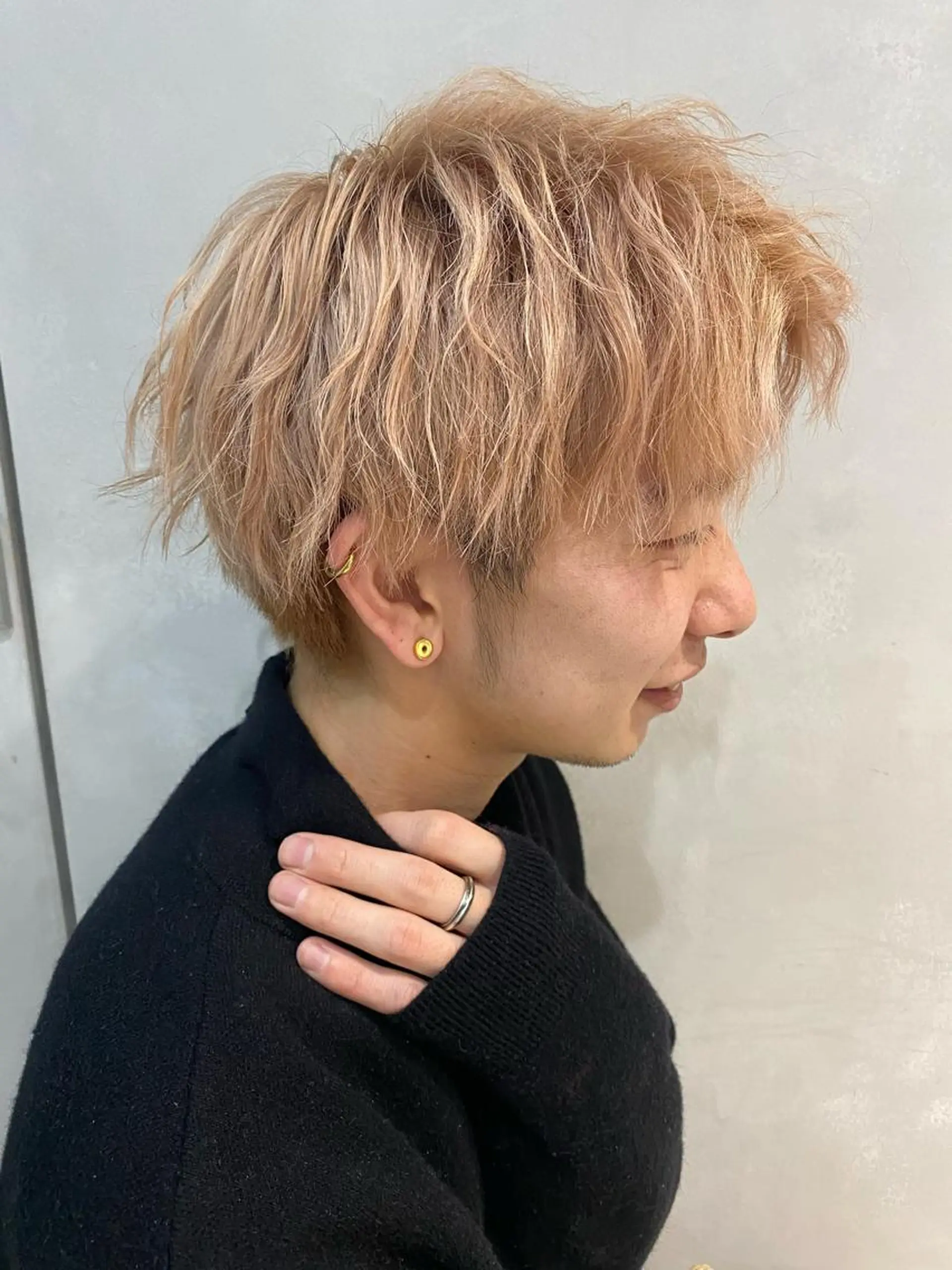 カラー メンズ M IIのヘアスタイル