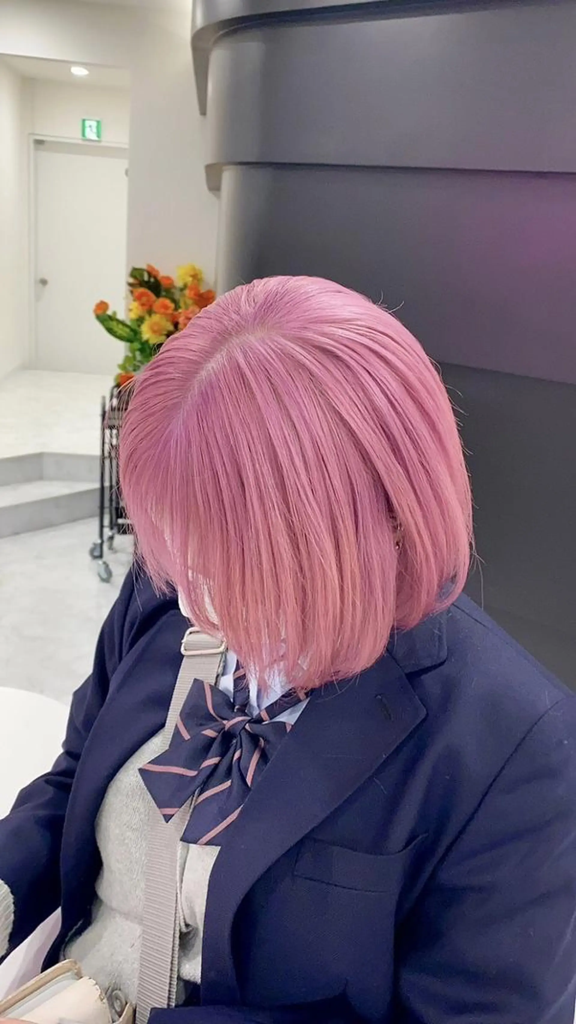 カラー 柔らか🪽うる艶 🎀ブリーチカラーのヘアスタイル