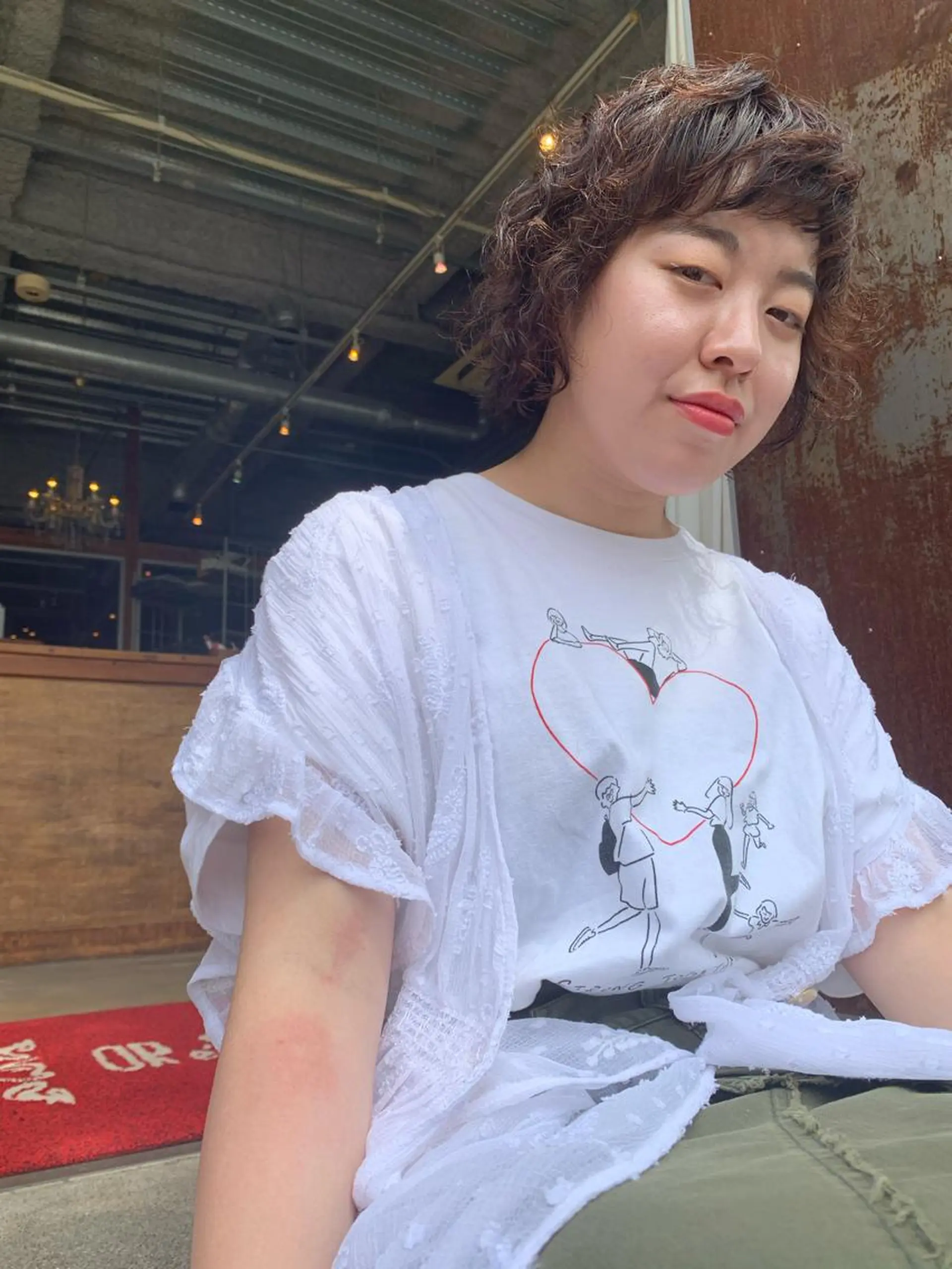 ショート パーマ 宮嶋 勇輔のヘアスタイル