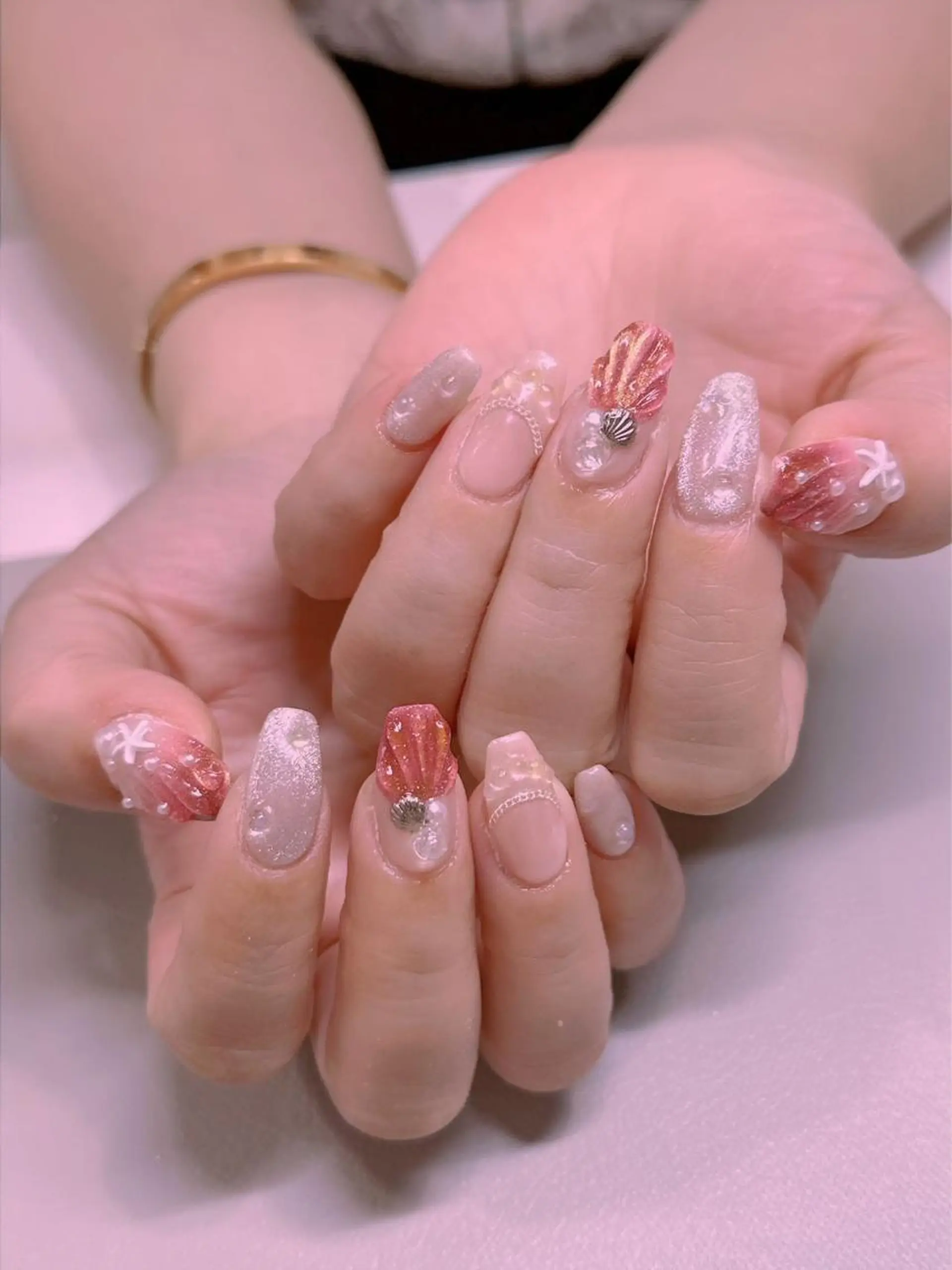 ネイル 長さだし専門店 M2　rikaのネイルデザイン