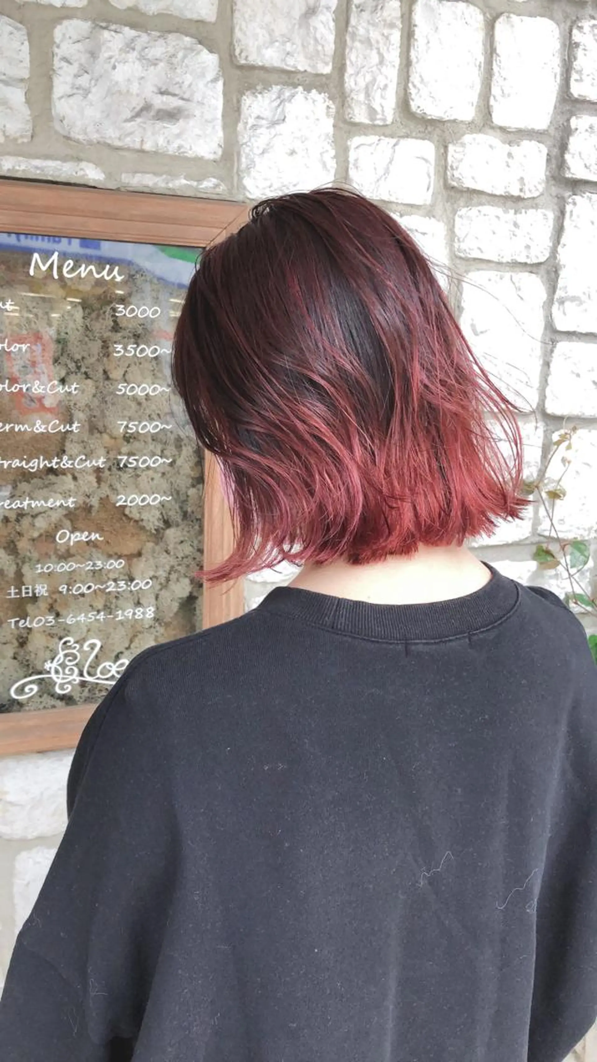ショート カラー パーマ ヘアアレンジ ピンクカラー カット 縮毛矯正 トリートメント 髪質改善/透明感 OAK兵庫のヘアスタイル