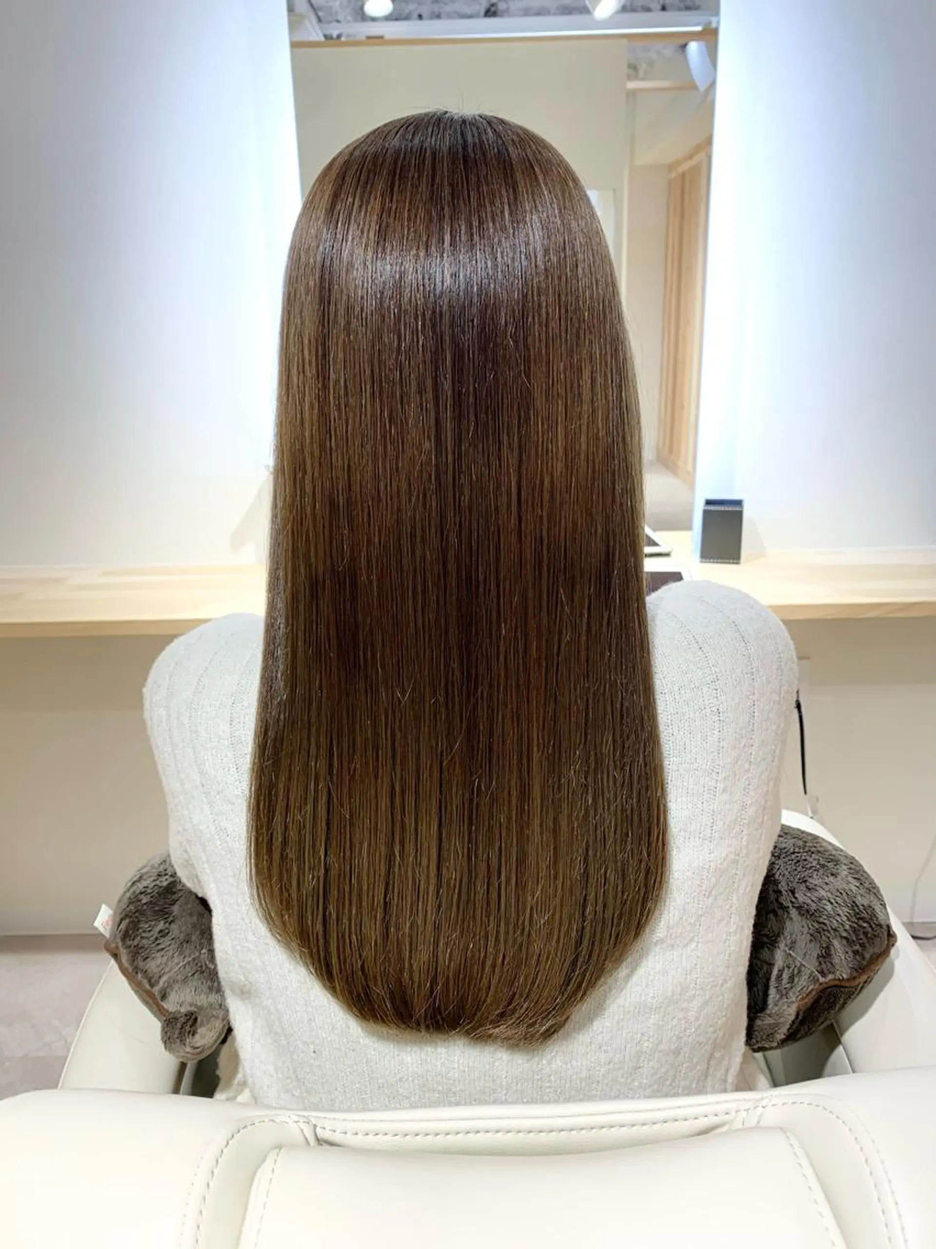 ロング カラー オーガニックカラー 髪質改善 ロング トリートメント 酸熱トリートメント カット ヘアカラー トリートメント 🏆蔵前個室 美容院🏆　大川月央のヘアスタイル