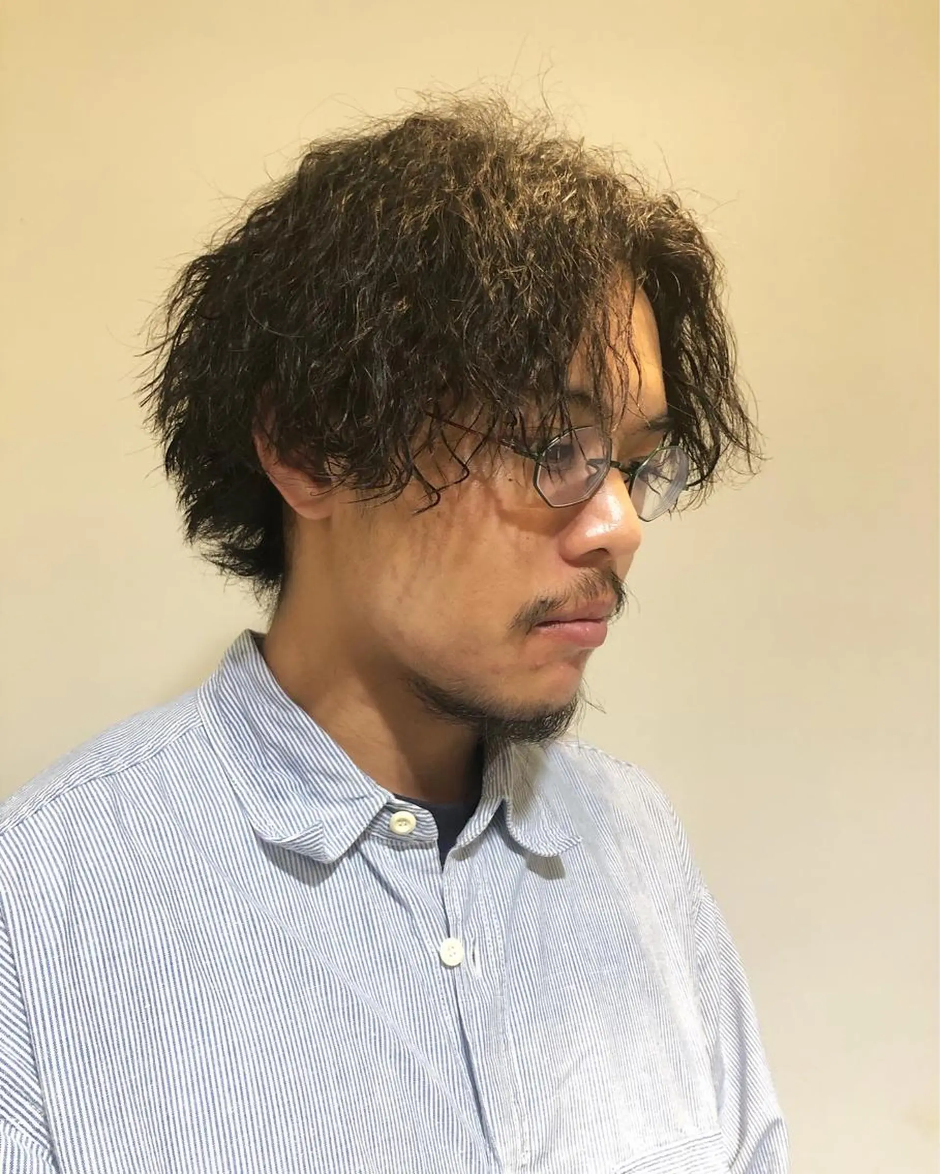 パーマ ヘアアレンジ メンズ カット パーマ トリートメント ヘアセット メンズ特化✂️栗原 侑也のヘアスタイル