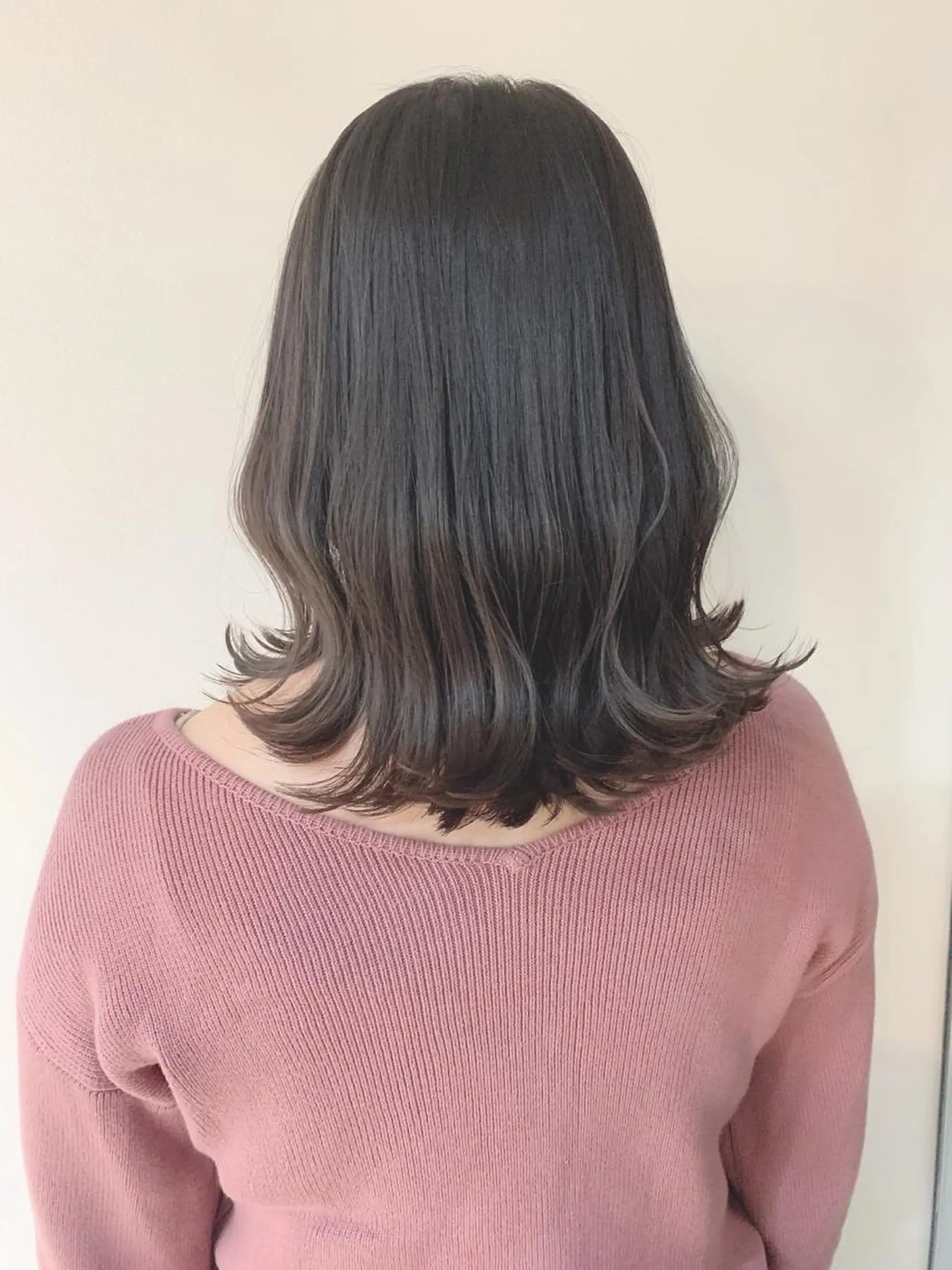 ミディアム カラー カット ヘアカラー なりたいが叶う ながしまじゅんきのヘアスタイル