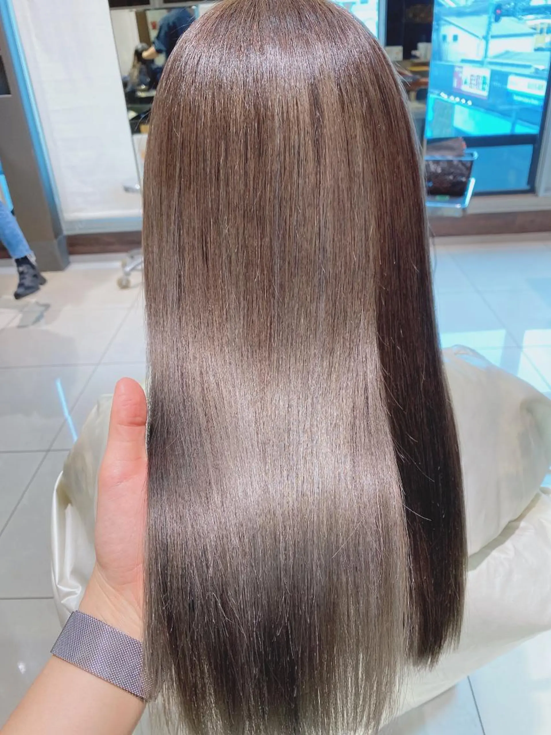 ロング カット ヘアカラー トリートメント AI 高田馬場店のヘアスタイル