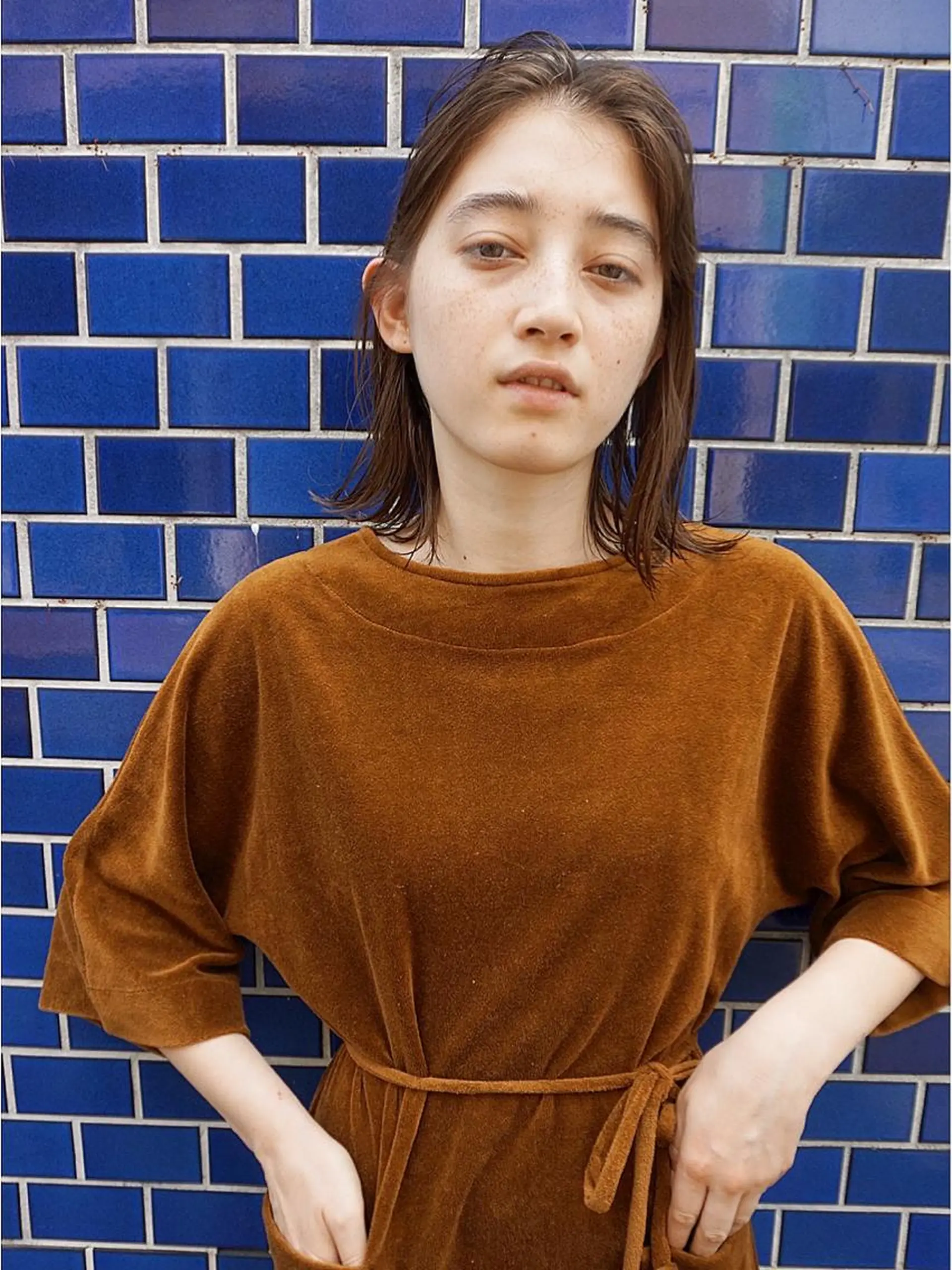ショート カラー ボブ 外ハネヘア コジマ ダイスケのヘアスタイル