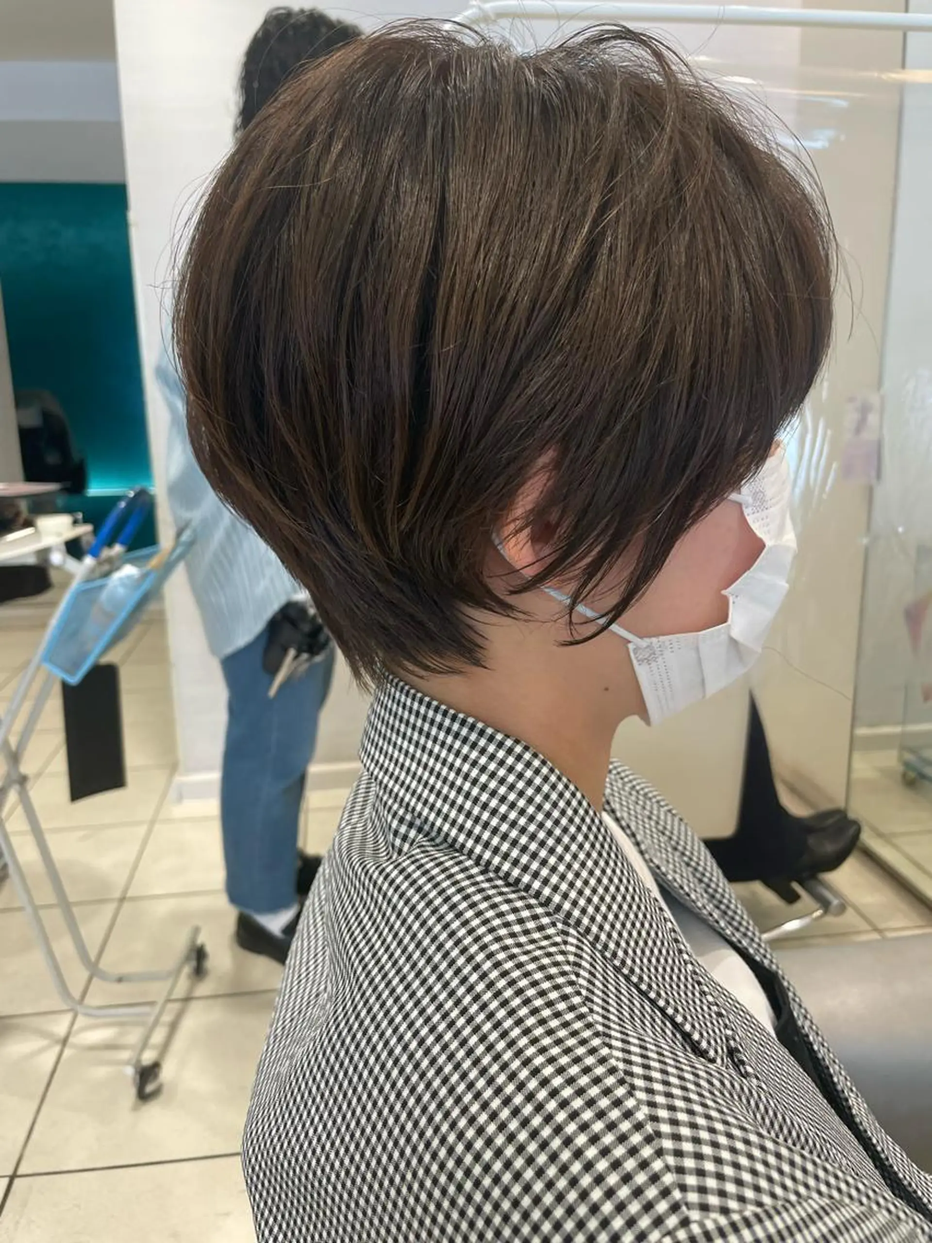 ショート カラー カット ヘアカラー トリートメント MODE K´s eau髪質改善特化のヘアスタイル