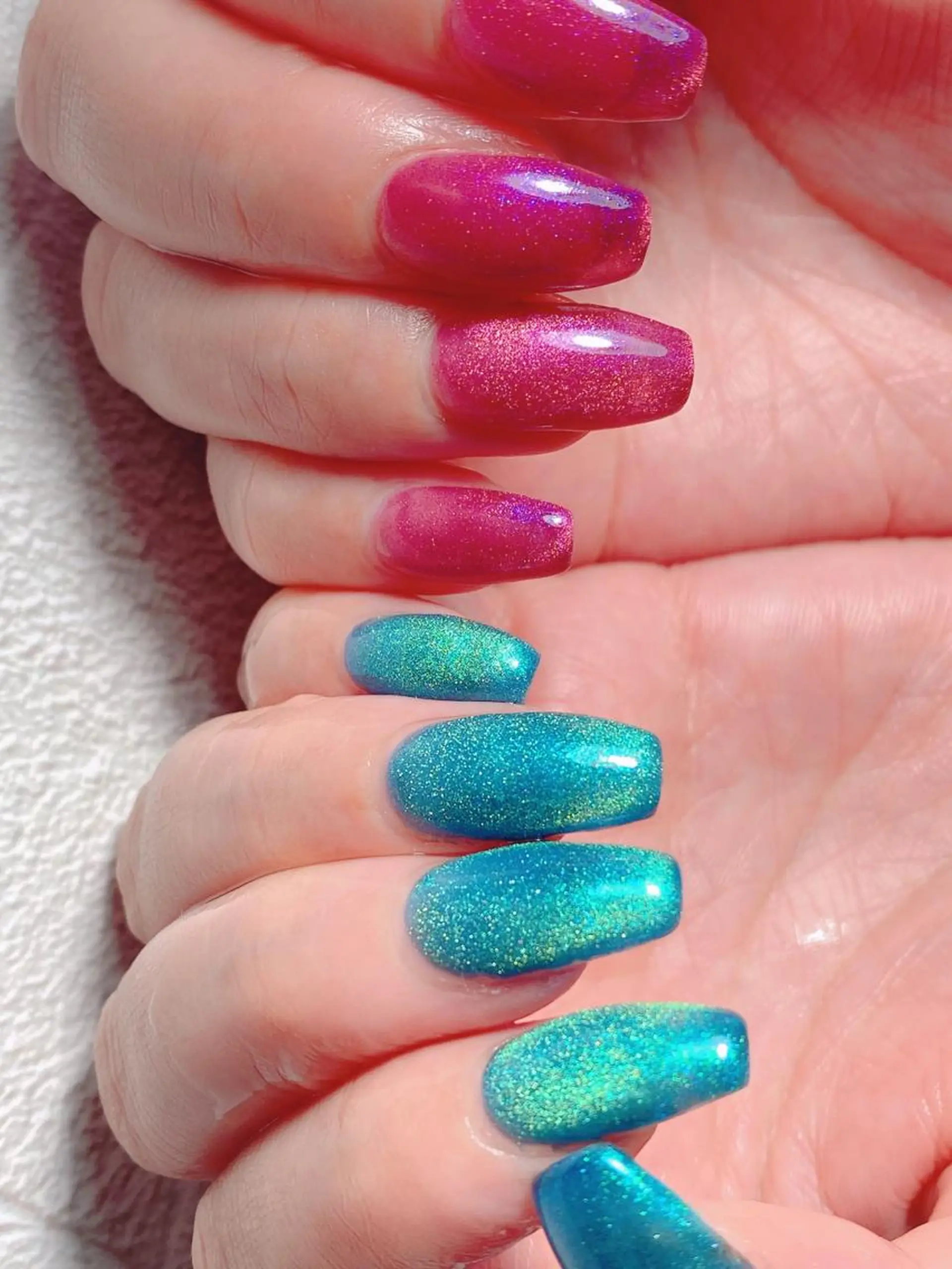 ネイル マグネットネイル 大人キレイ 𝑁𝑖𝑥𝑖𝑠のネイルデザイン