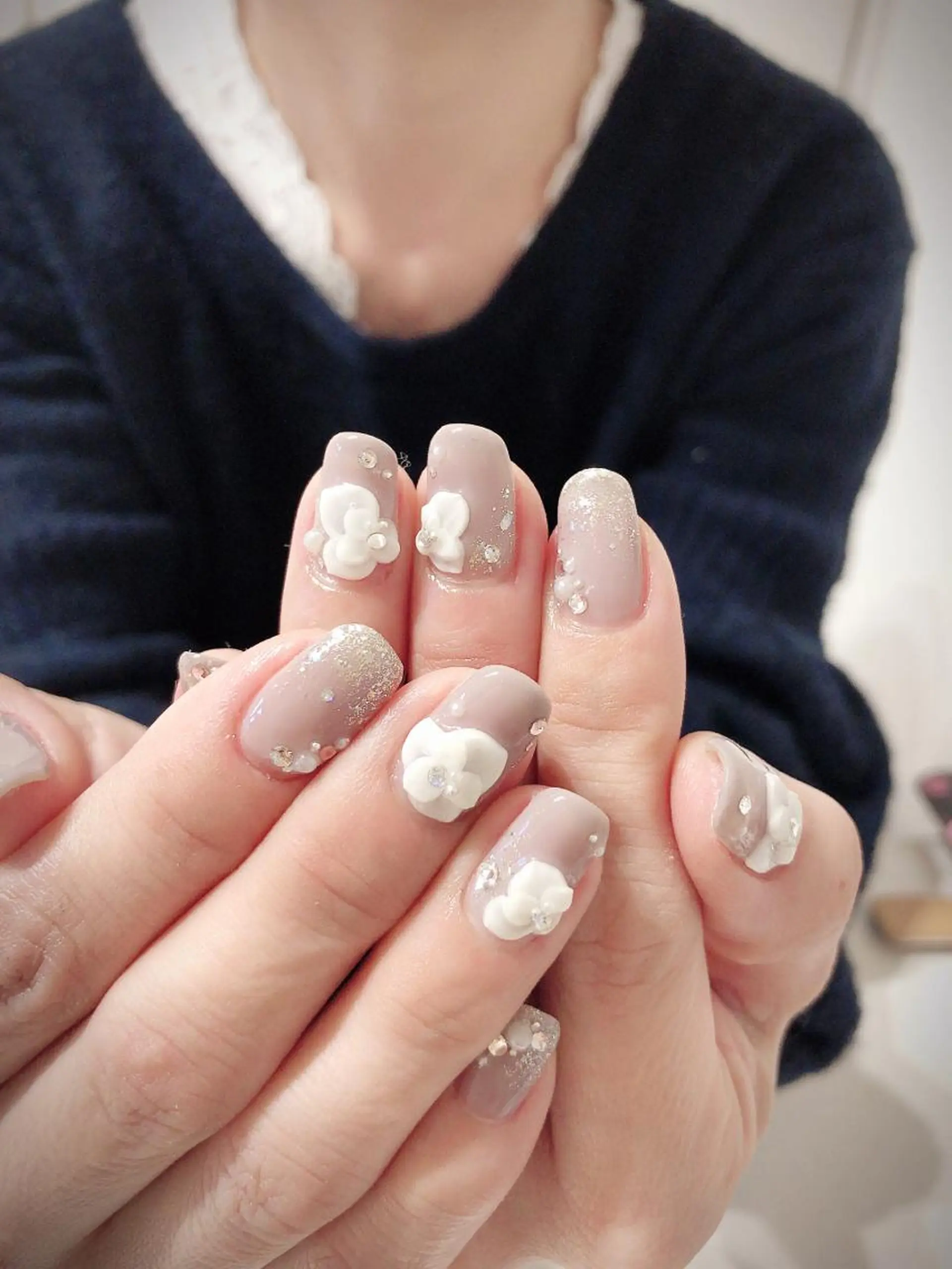 ネイル フラワーネイル ハンドネイル * haruのネイルデザイン