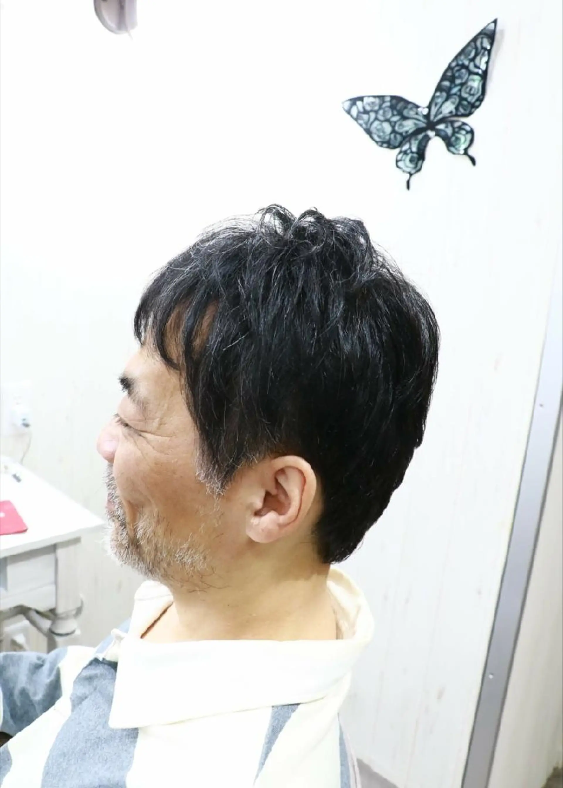 ショート メンズ フジタミキ ✨メテオ TR、ヘッドスパのヘアスタイル