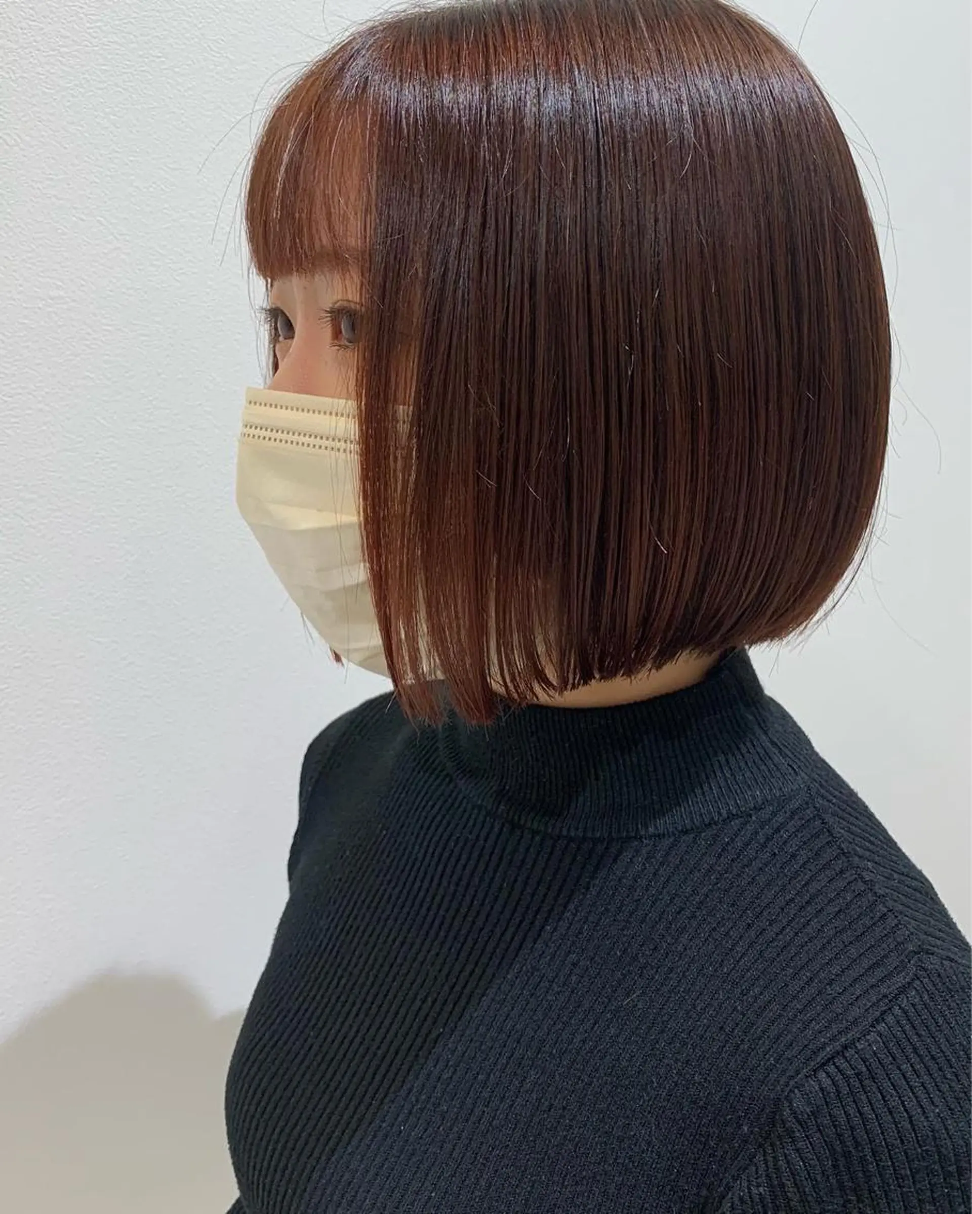 ショート ボブ ホラオク カナエのヘアスタイル
