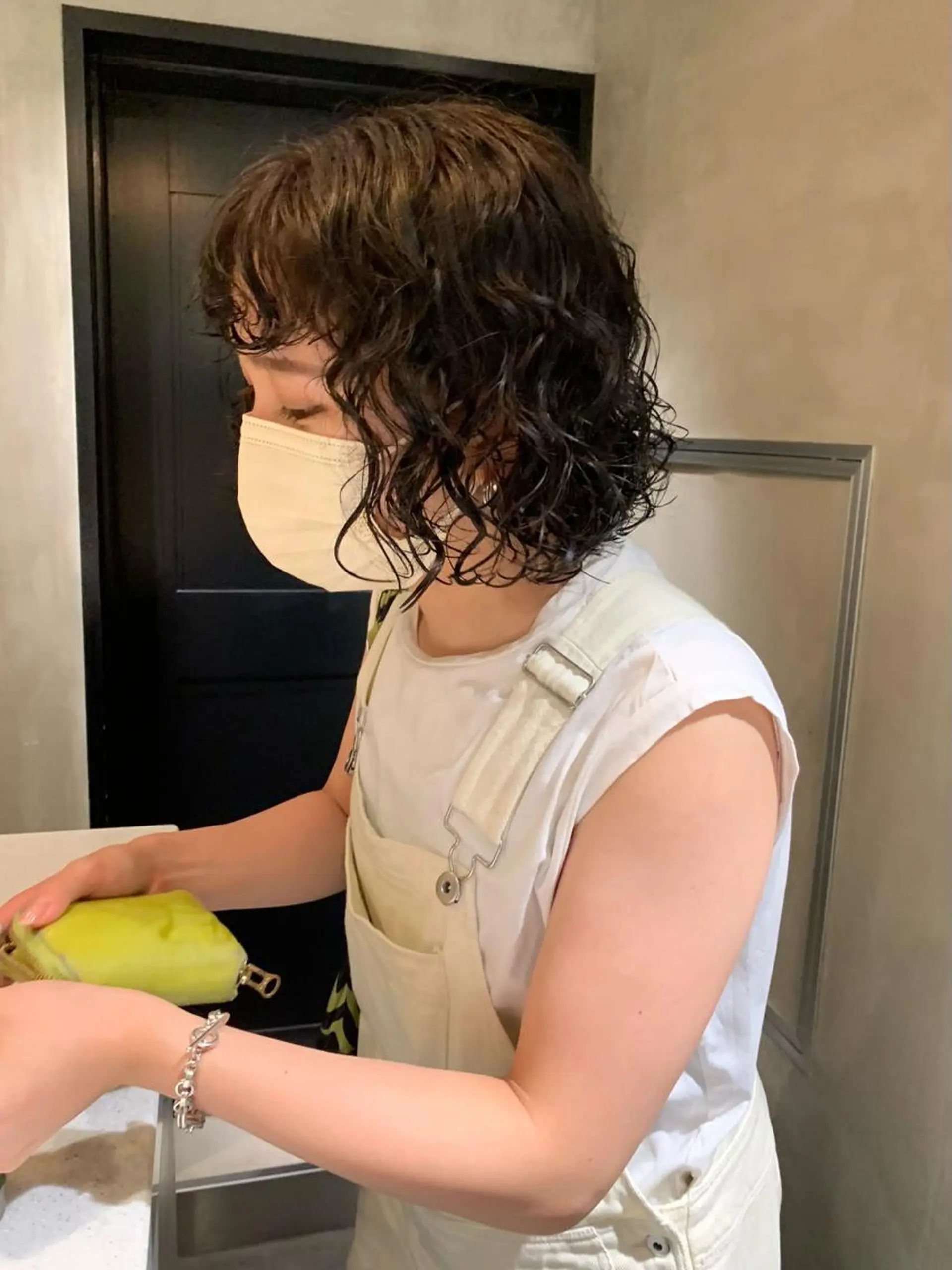 ショート カラー パーマ カット パーマ トリートメント アンニュイヘア🪽 ayumiのヘアスタイル