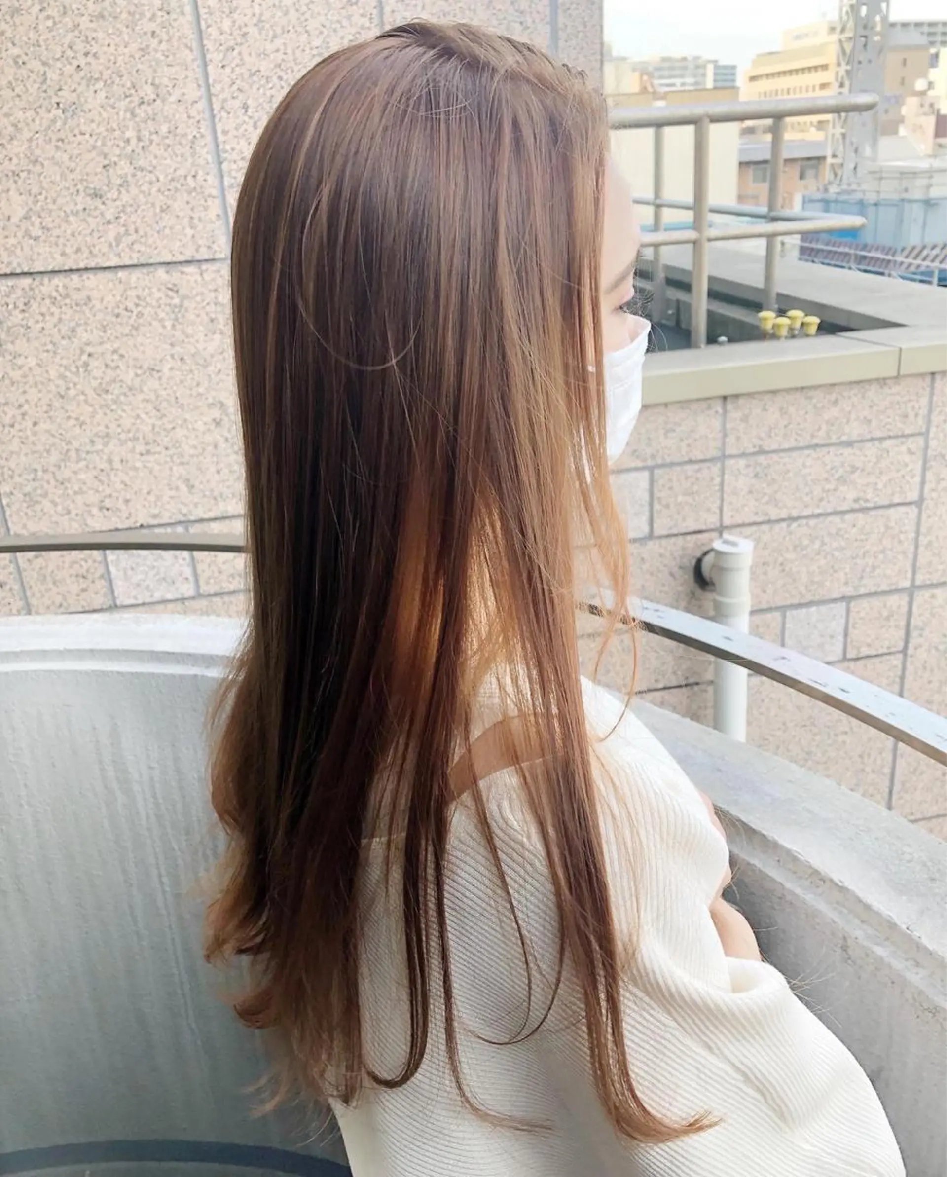 ロング カラーアンドケアリタ kitamuuuのヘアスタイル