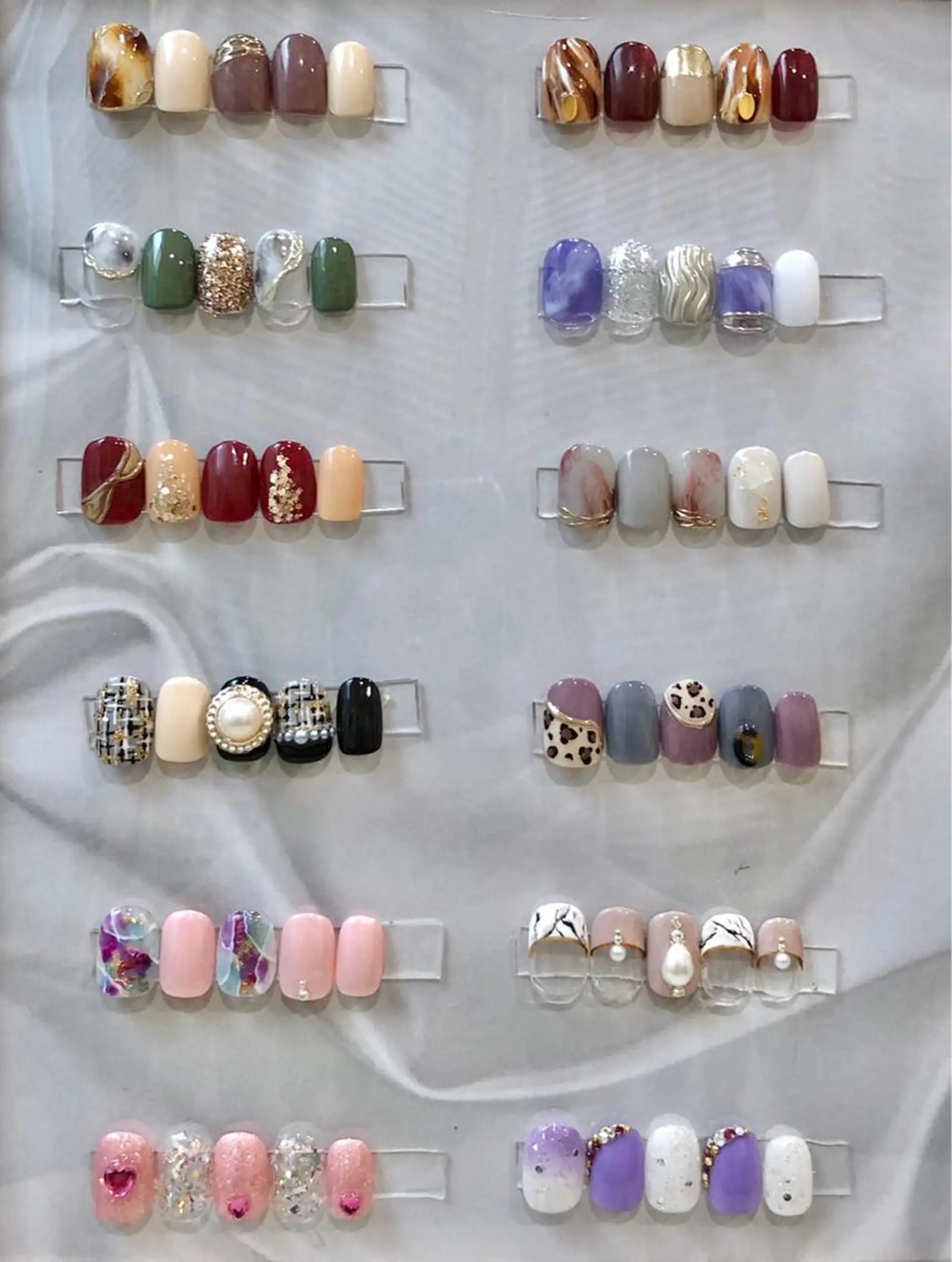 ネイル ジェルネイル 韓国ネイル ミラーネイル ニュアンスネイル パラジェル ハンドネイル Nail&eye Belire 新宿のネイルデザイン