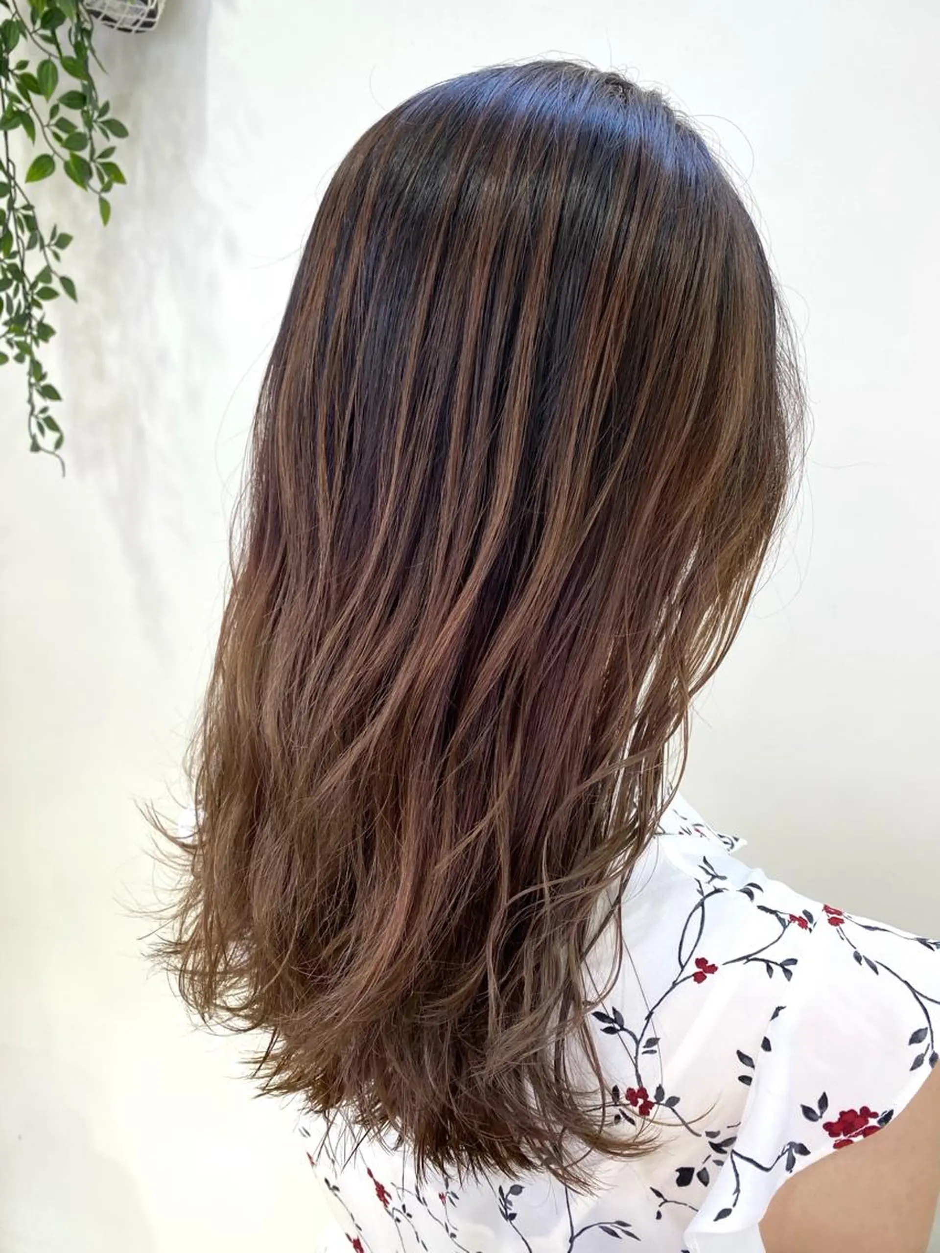 ロング カラー ヘアアレンジ TSUNA 🌙 Lim 五反田のマツエク・マツパデザイン