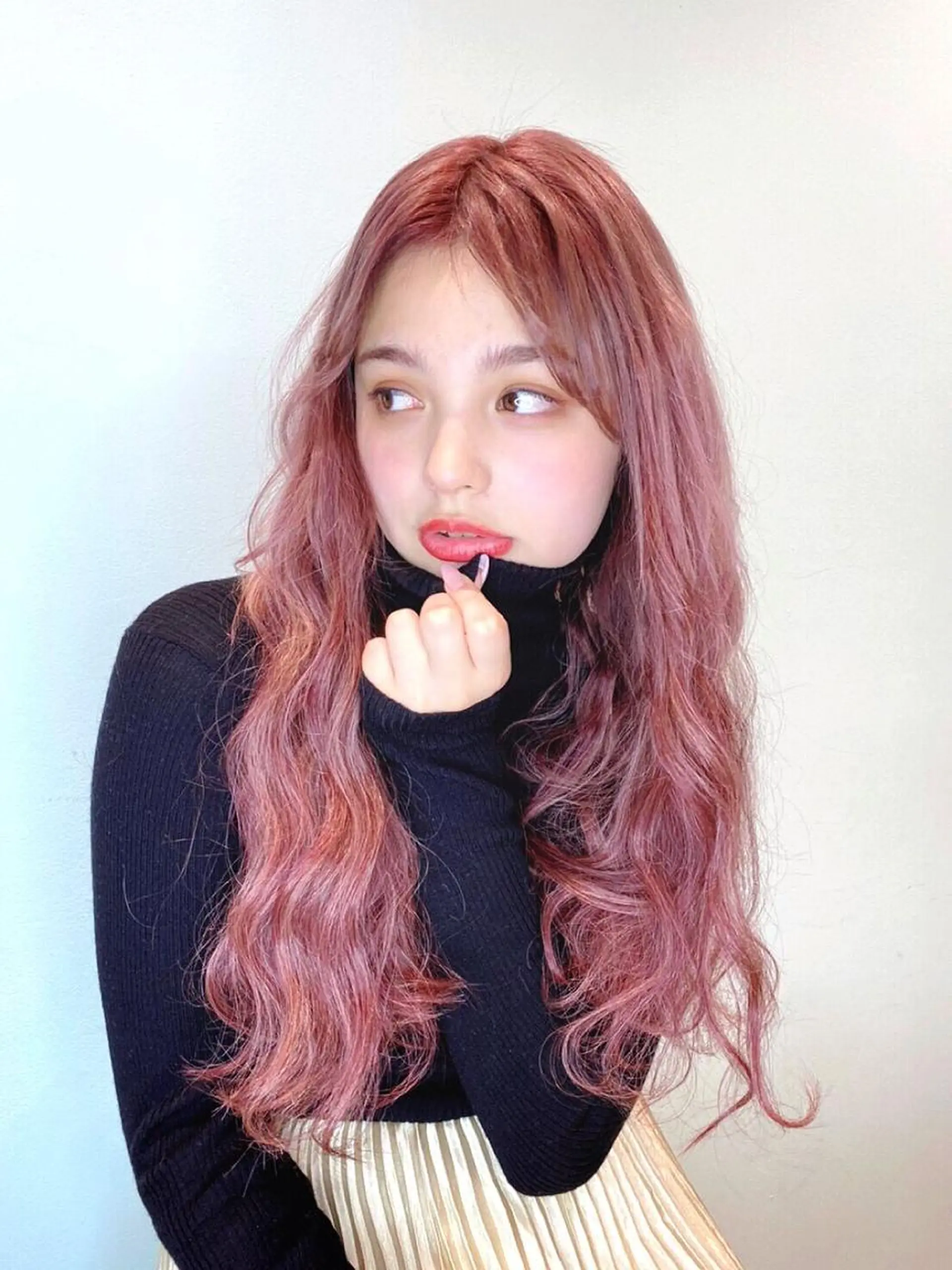 ロング カット ヘアカラー ＪＡＳＭＩＮＥ by carrefourのヘアスタイル