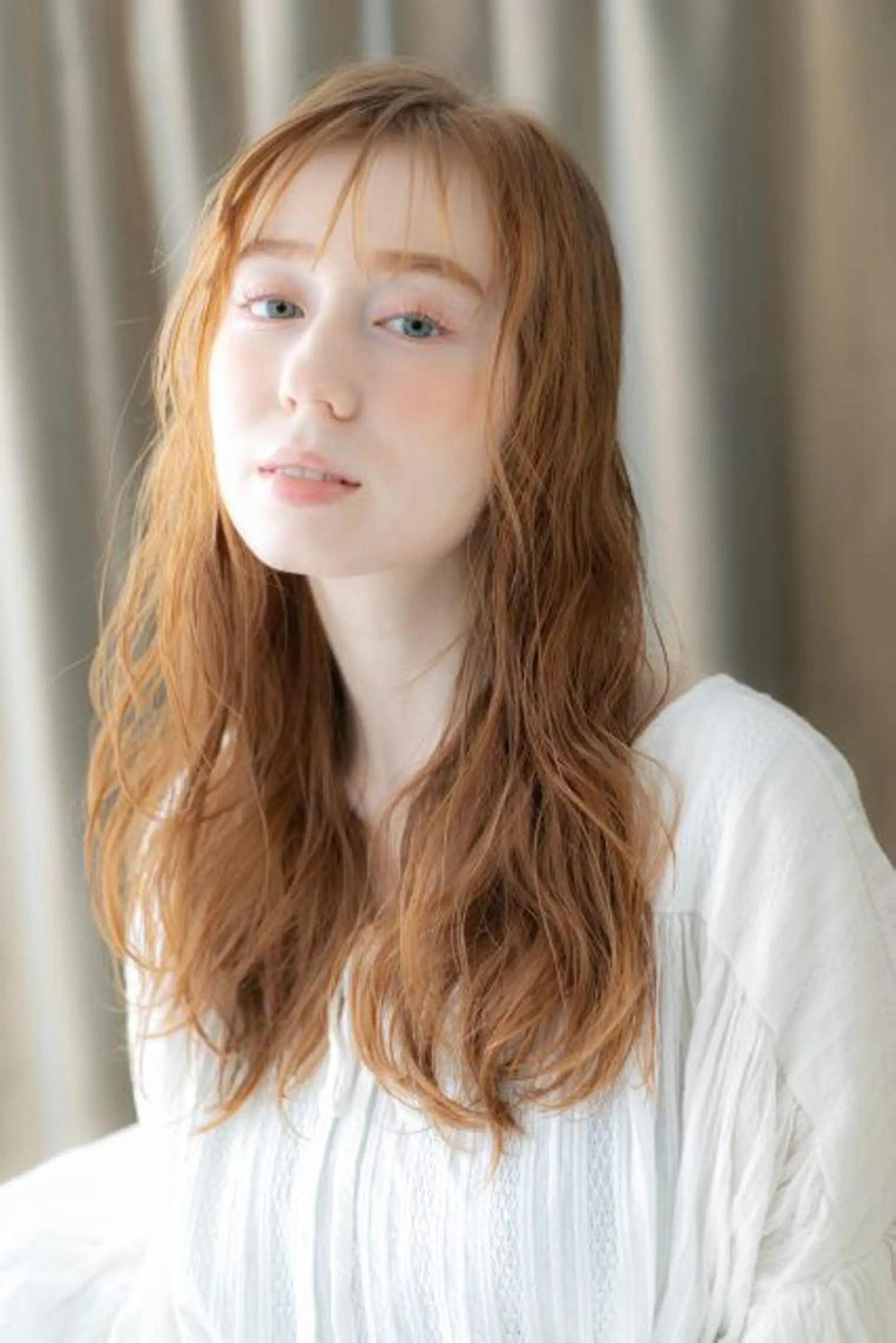 ロング カラー パーマ ヘアアレンジ 似合わせスタイル🫧 木村夏暢のヘアスタイル