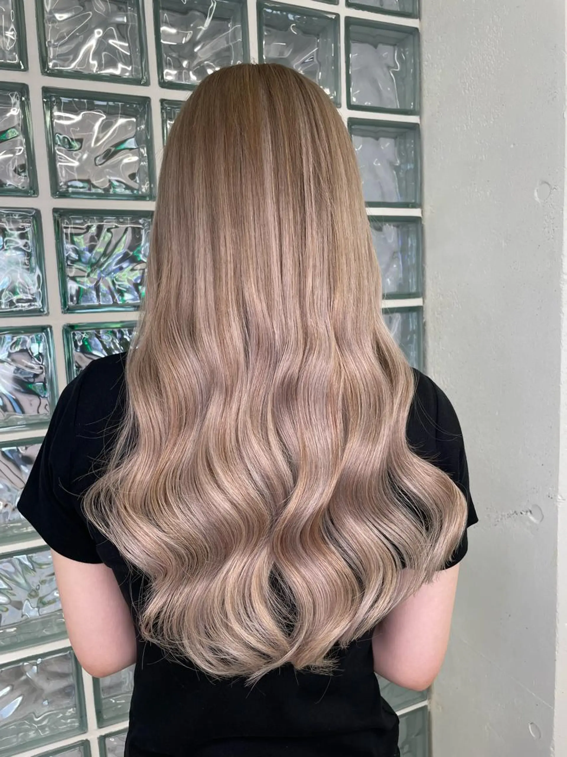 ロング エクステ 家田 竜のヘアスタイル