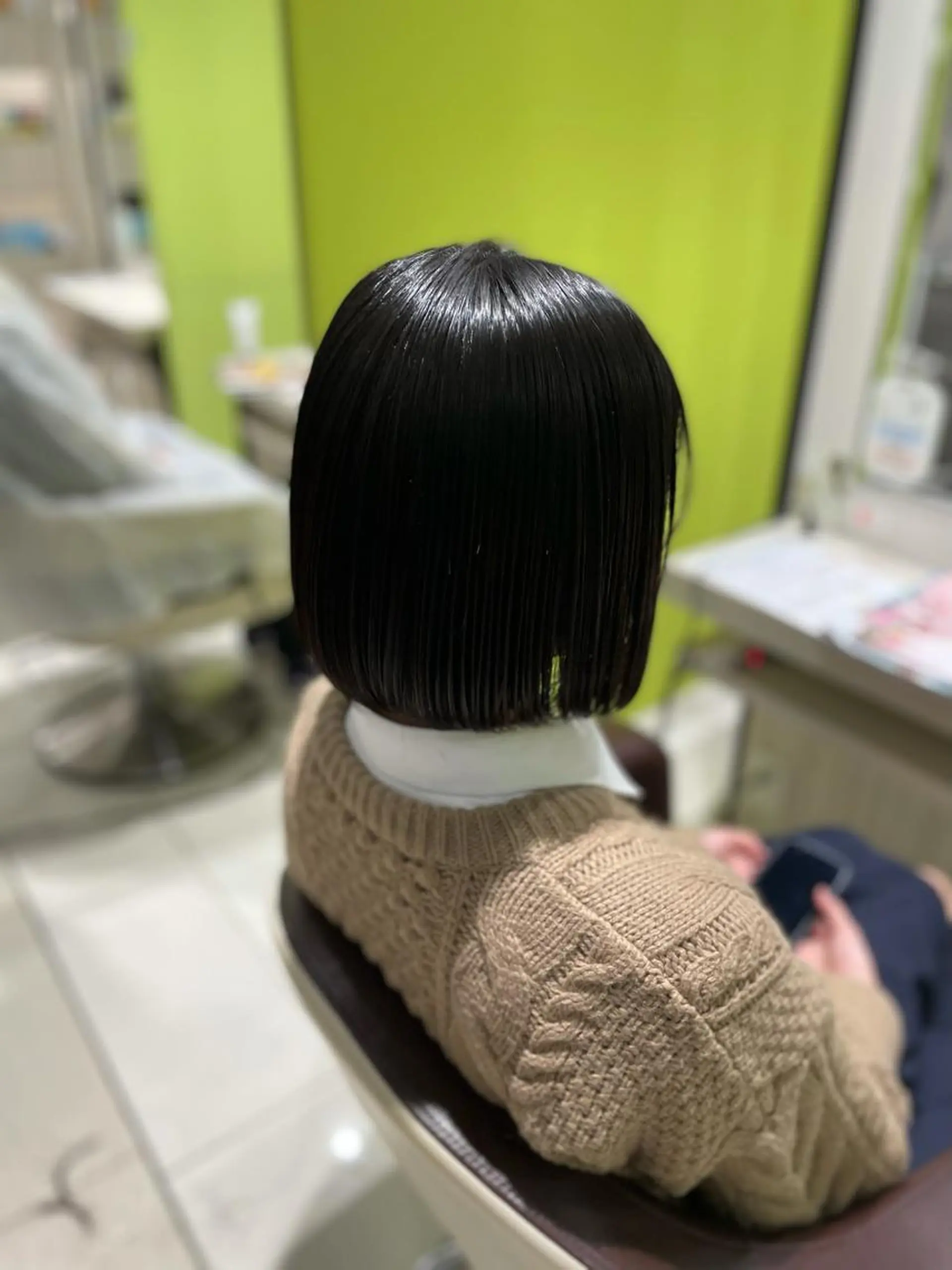 ミディアム トリートメント Ma ruのヘアスタイル