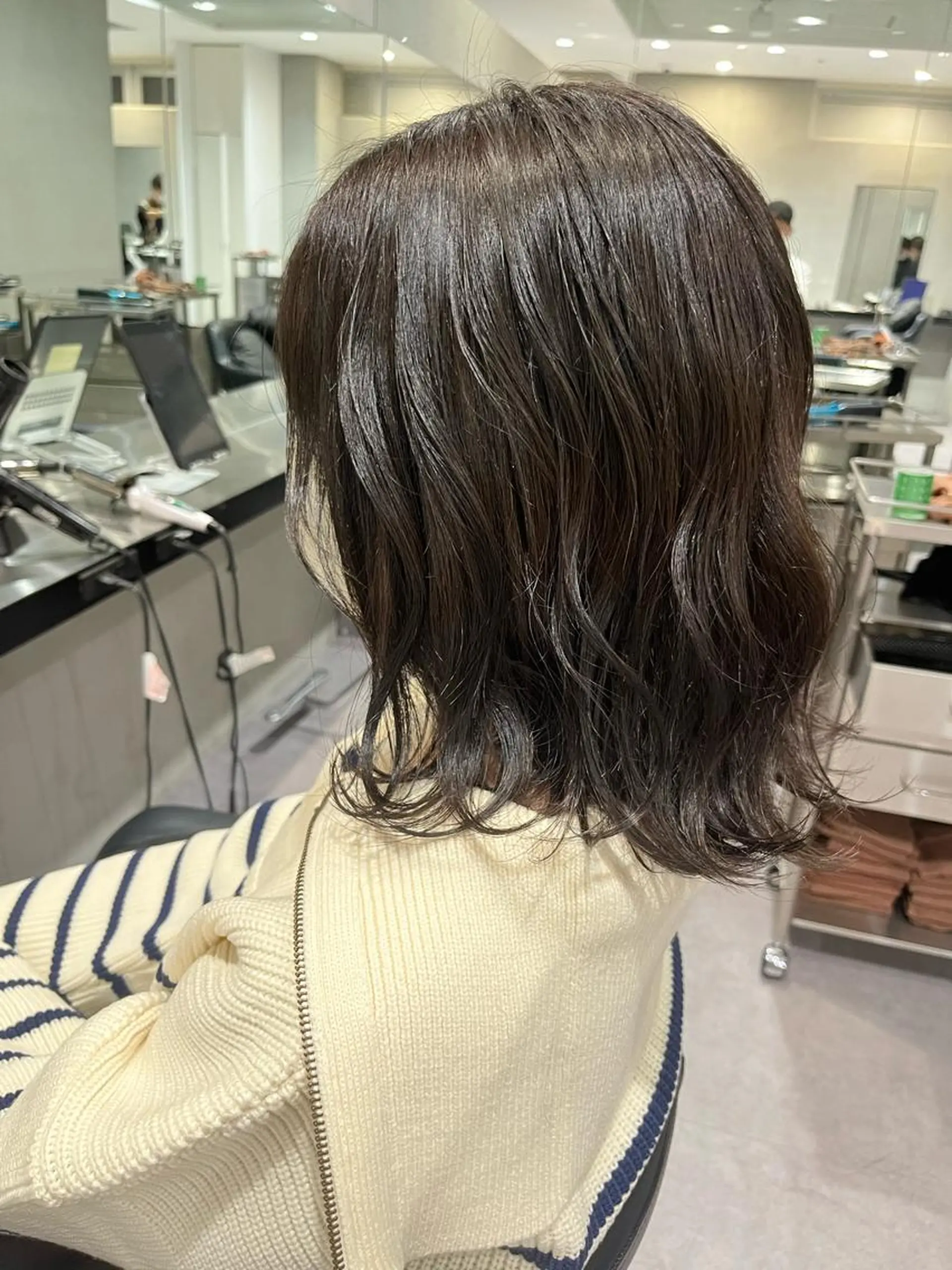 ミディアム カラー パーマ 🌈艶髪/髪質改善 新宿itouのヘアスタイル