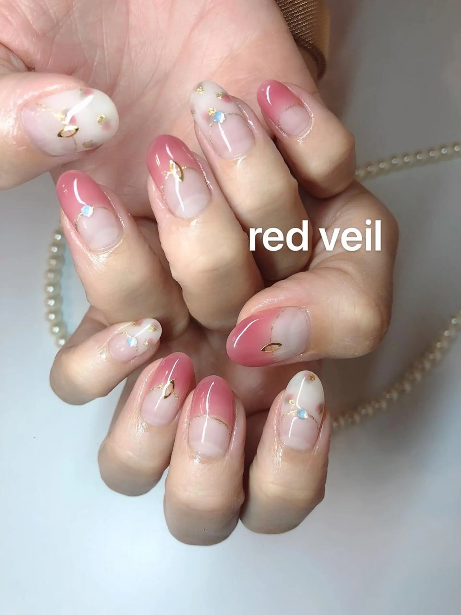 ミディアム ネイル 長さ出し専門 nynaのネイルデザイン