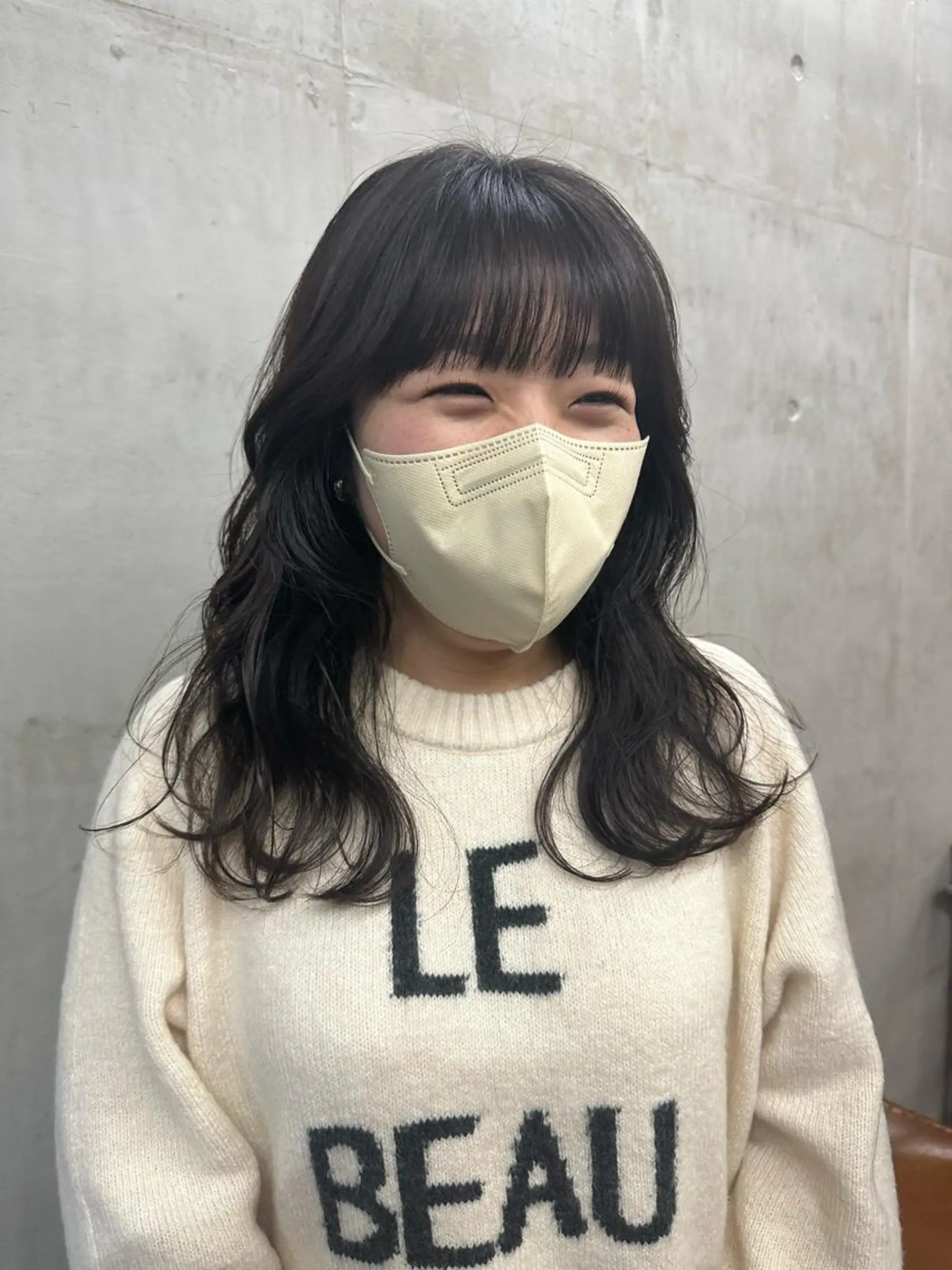 ミディアム SALTWATER AYARIのヘアスタイル