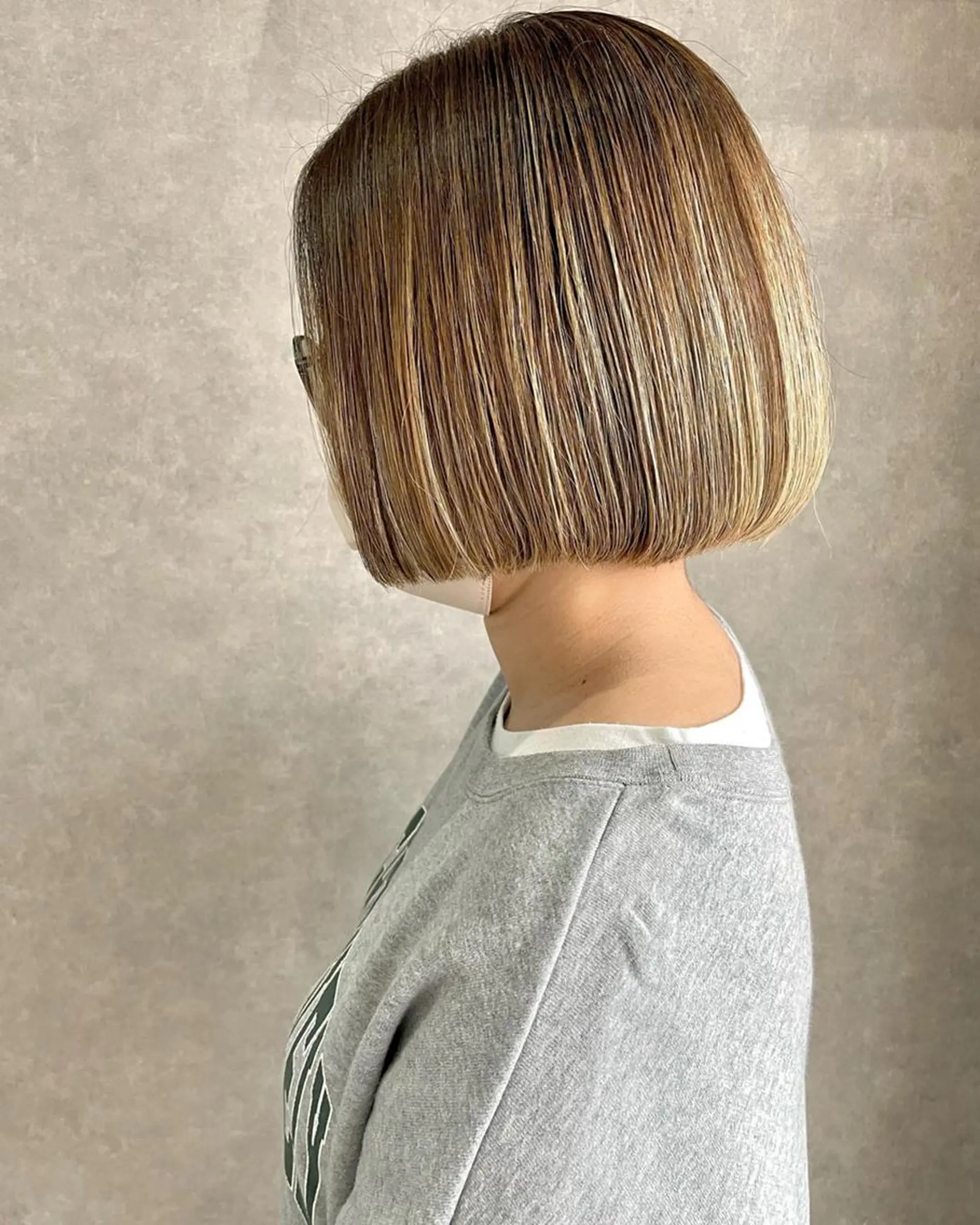ショート ボブ レイヤーカット ショートヘア 河原 亮のヘアスタイル