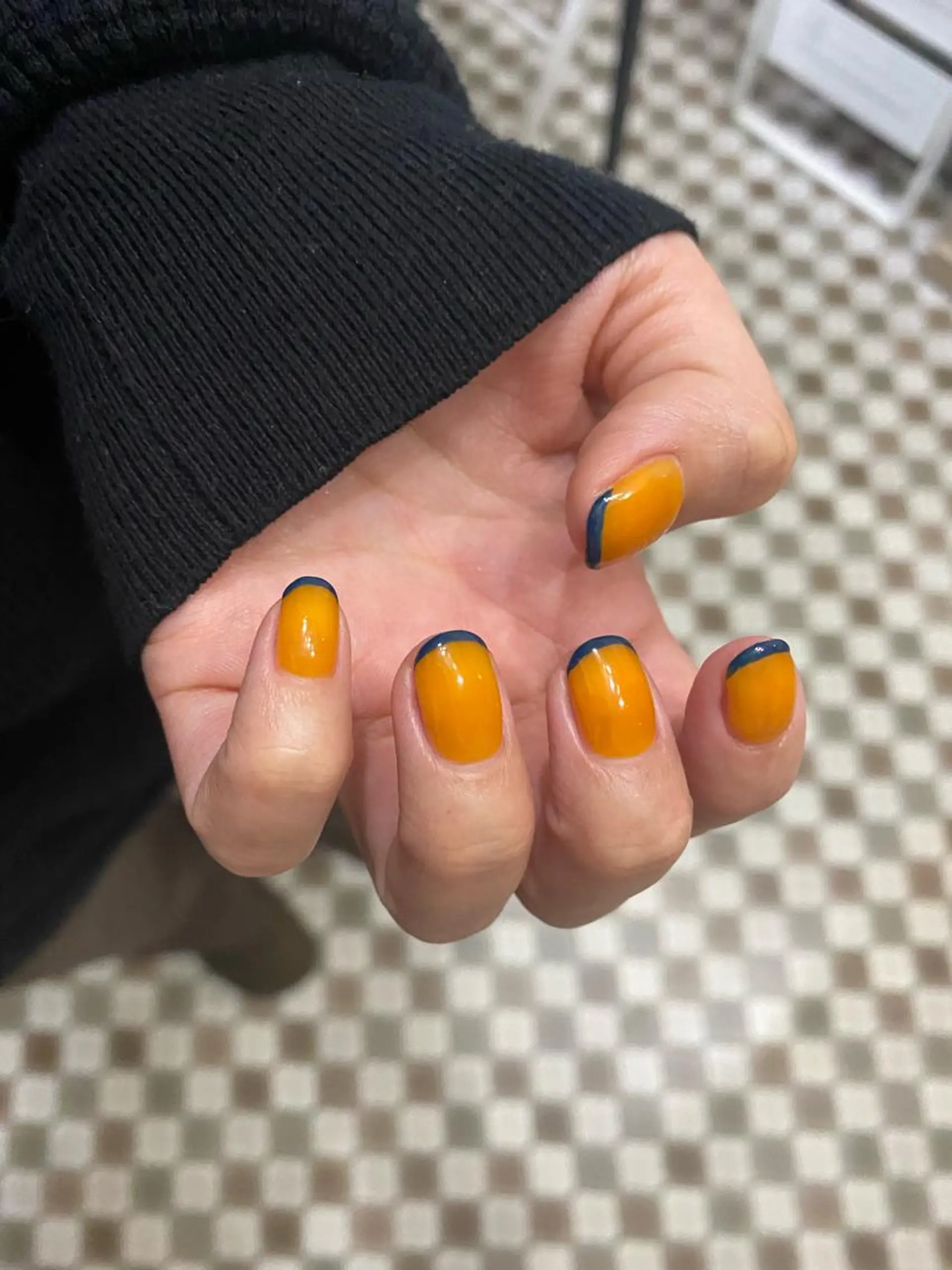 ネイル フレンチネイル ハンドネイル 梶山 美月のネイルデザイン