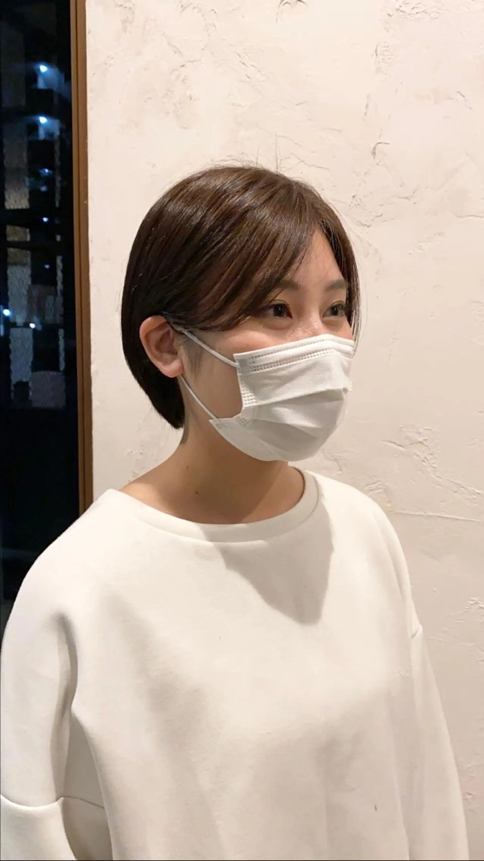 ショート 中村 友香のヘアスタイル