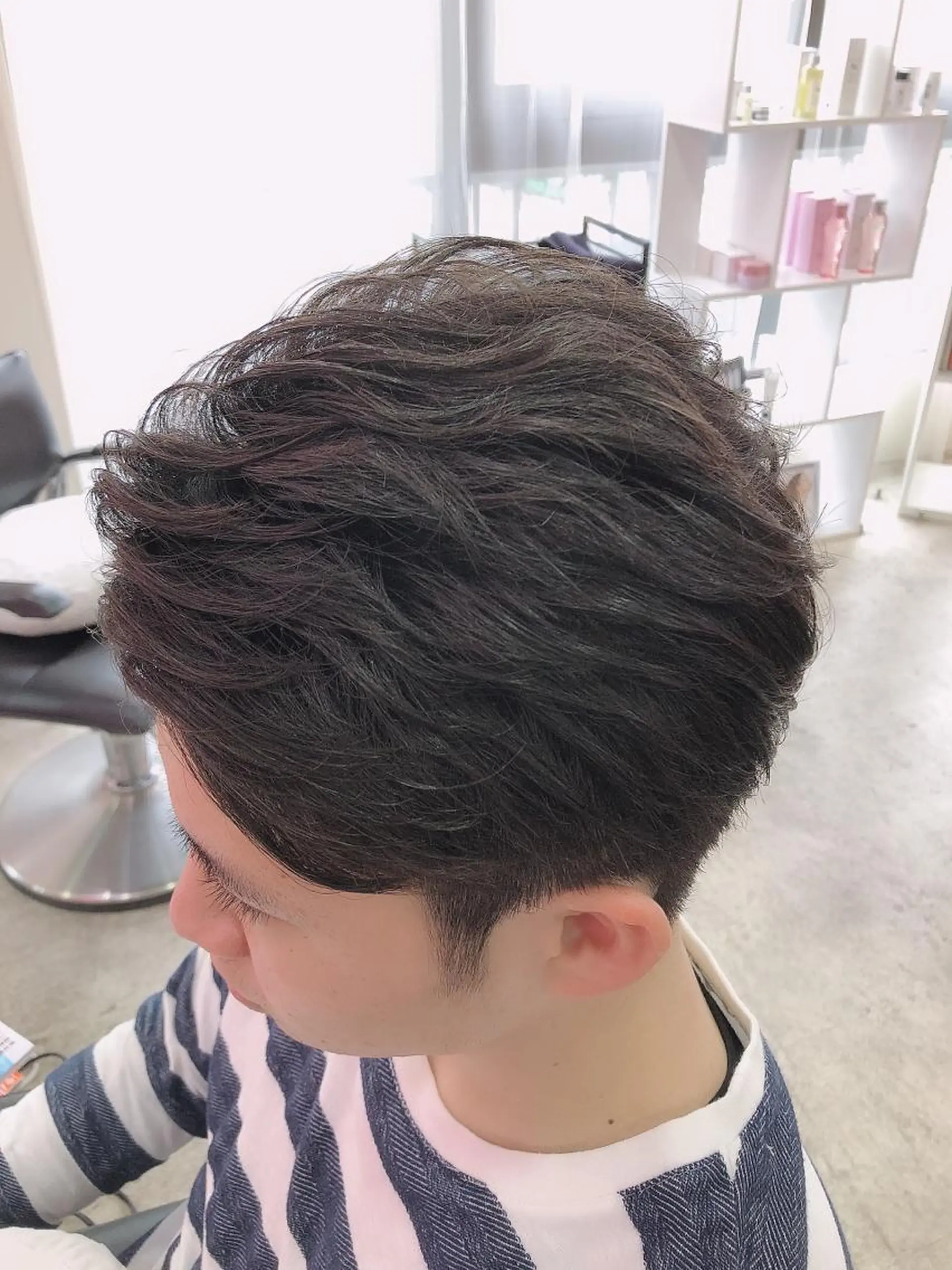 ショート パーマ カット パーマ トリートメント 浦山 和之のヘアスタイル