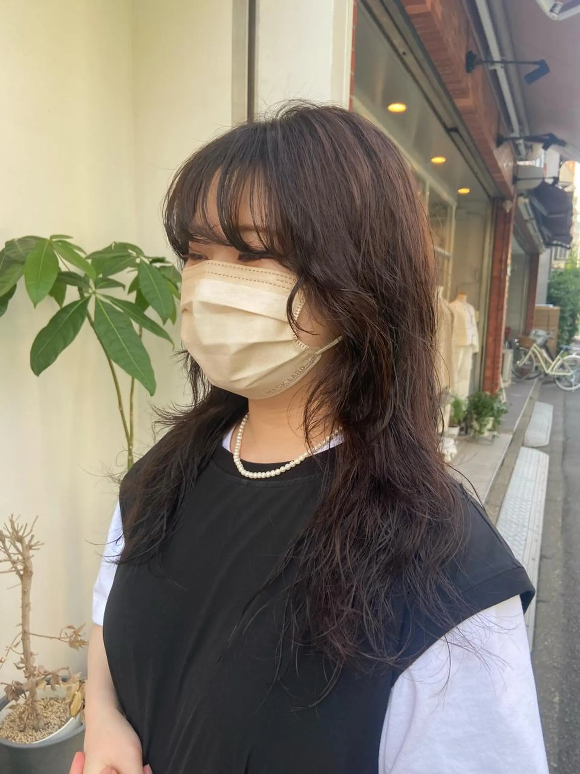 ロング カラー なかむら ゆきのヘアスタイル