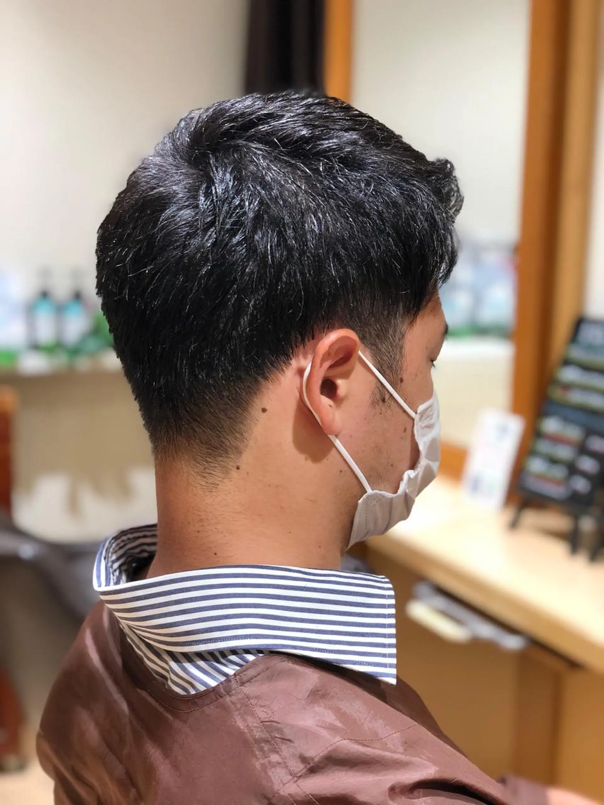 ショート メンズ 松﨑 亜々人のヘアスタイル