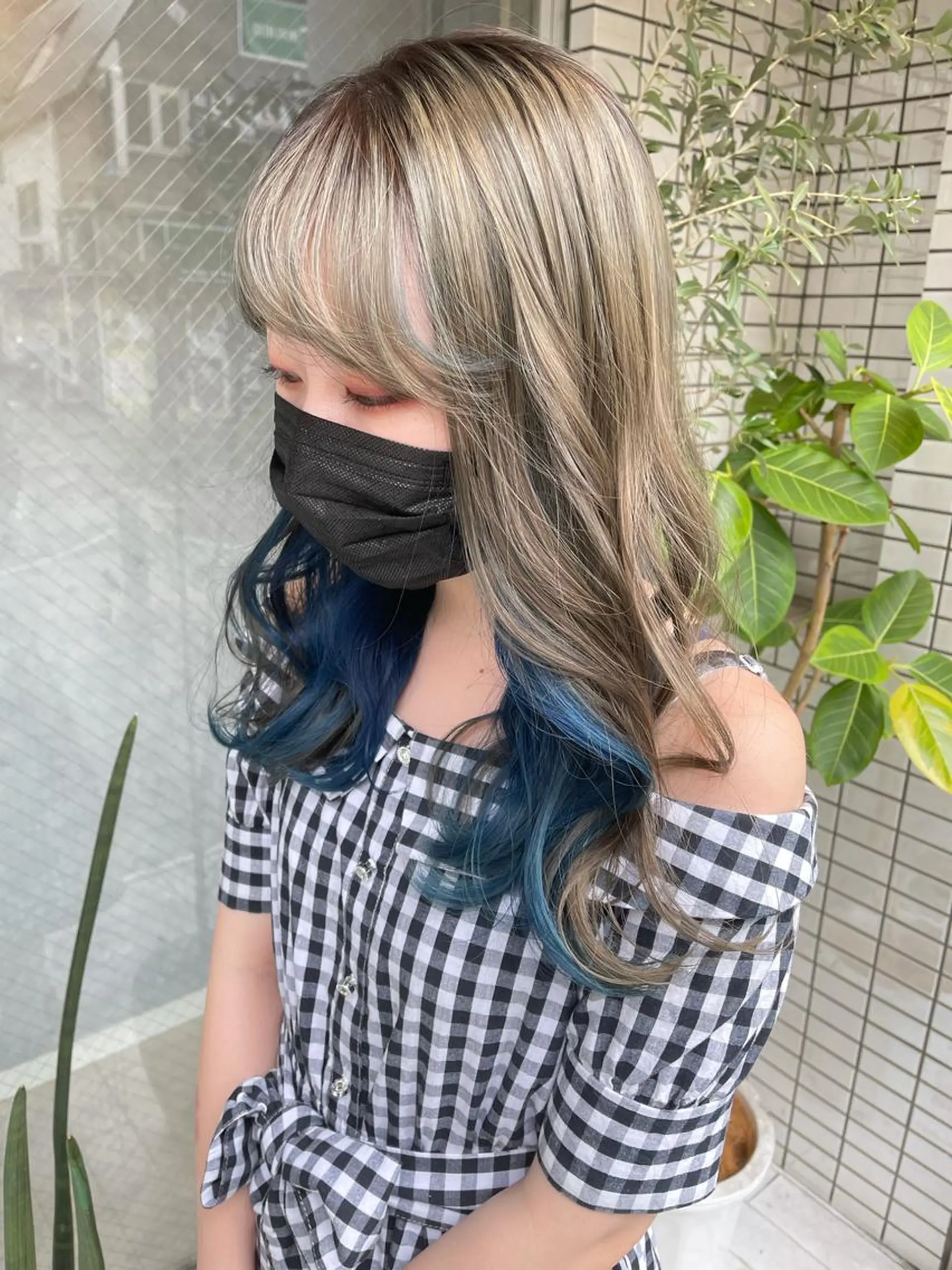 ミディアム アートディレクター ワダヒサノリのヘアスタイル