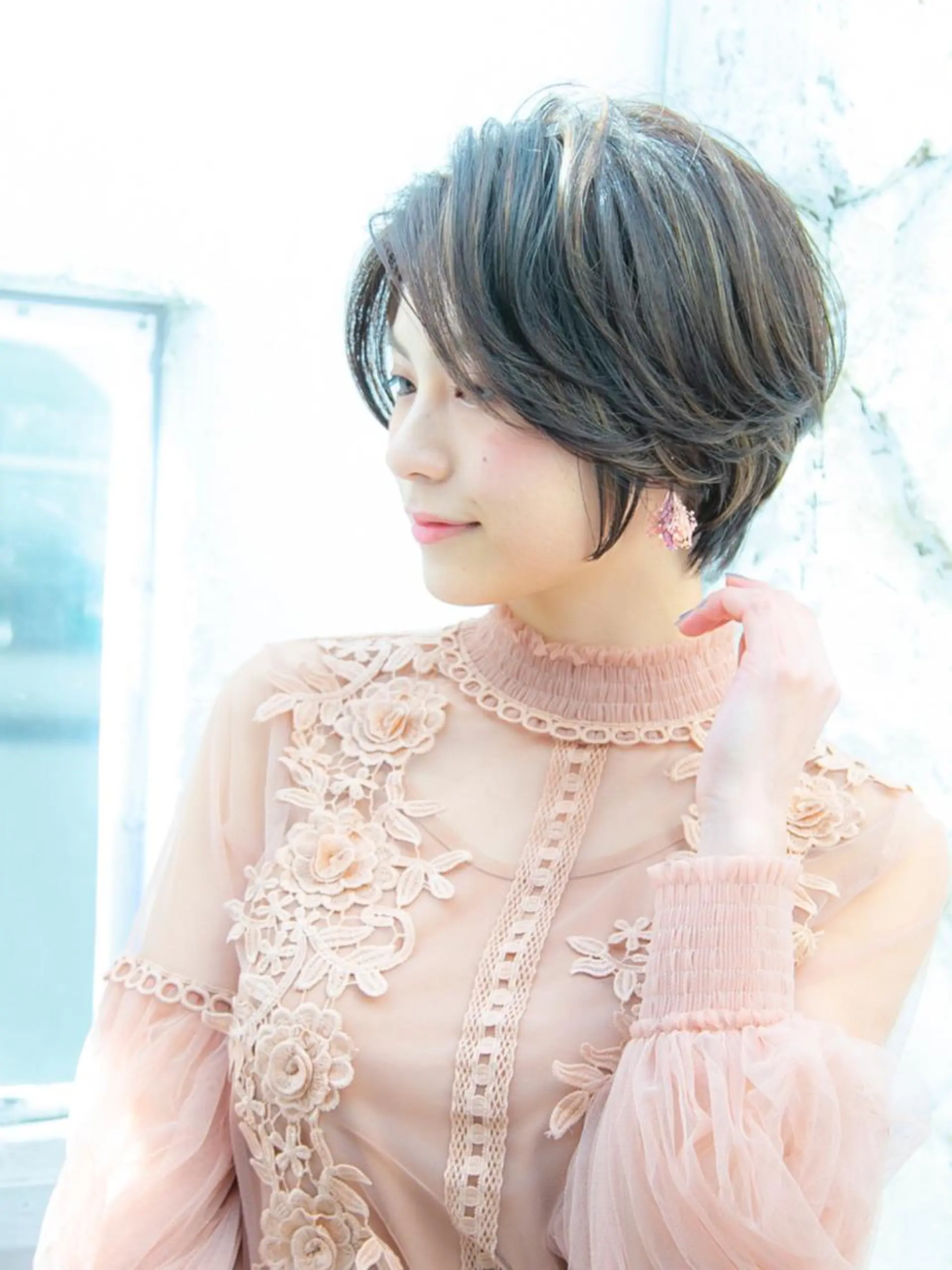 ショート 髪質改善レイヤー/ ボブたんの翔太のヘアスタイル