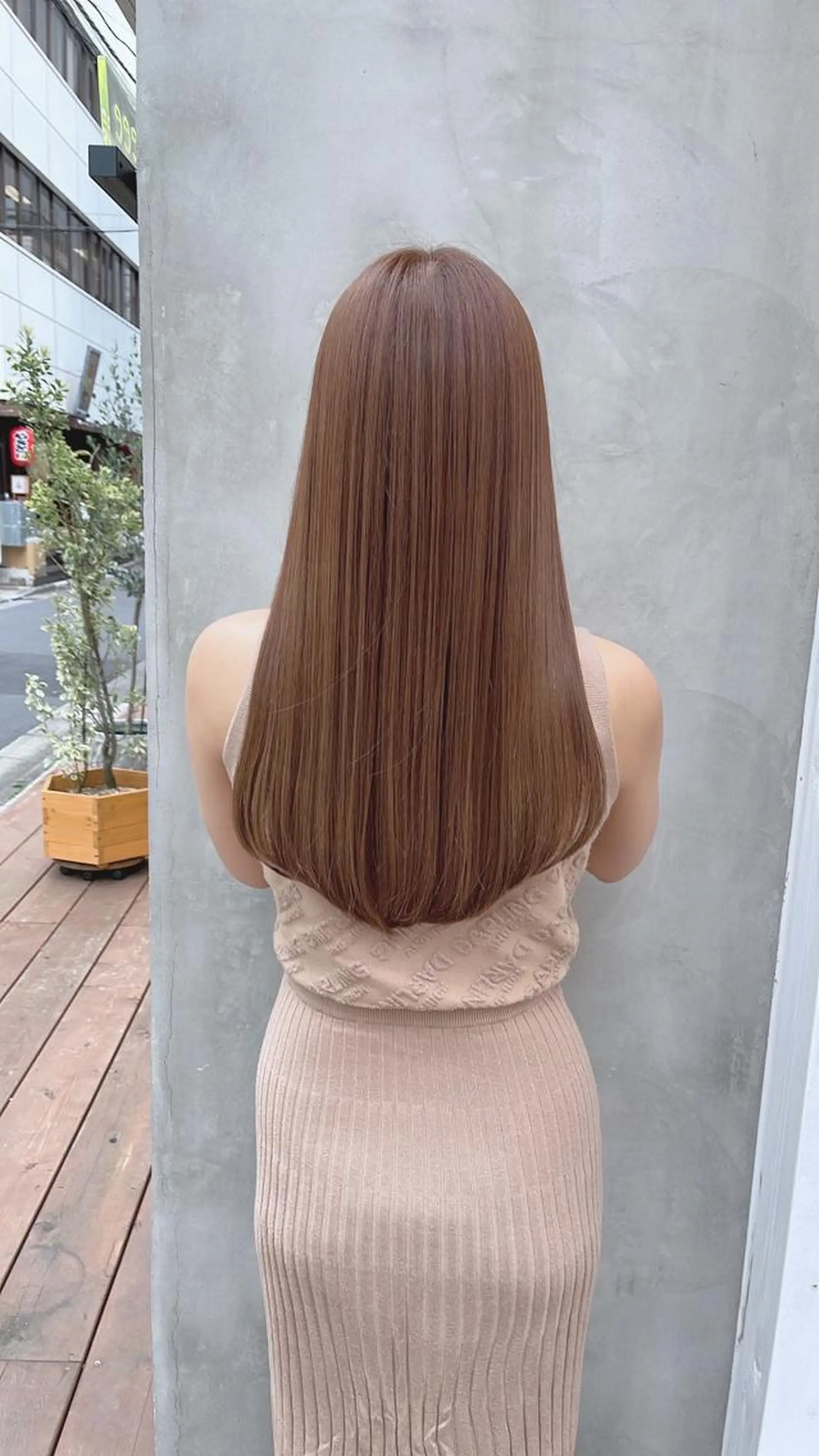 ロング 中顔面短縮 顔まわり新田大翔のヘアスタイル