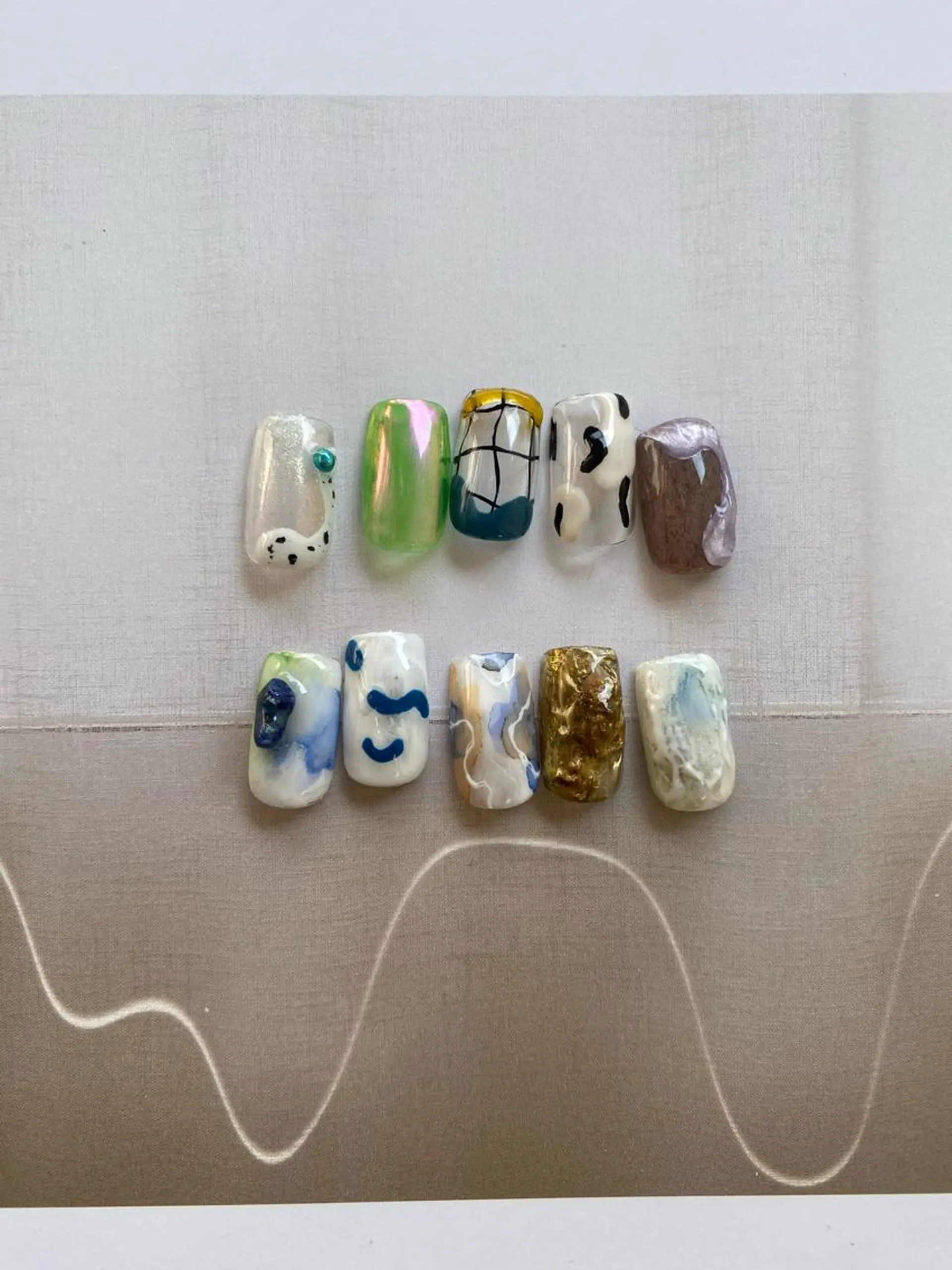 ネイル nable.所属・栗林 実莉のネイルデザイン